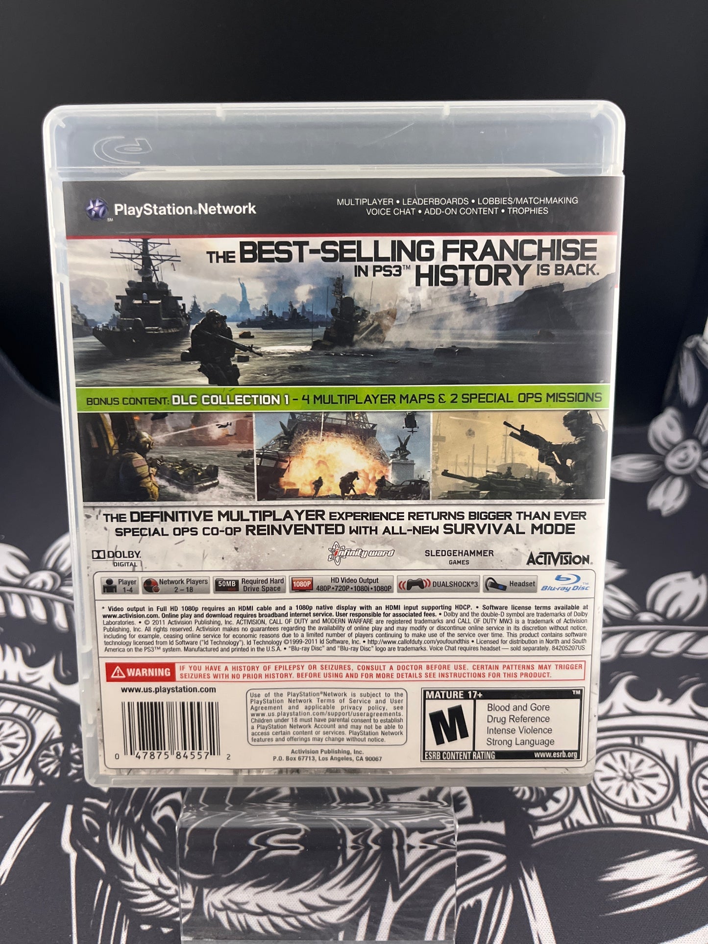 Call of Duty Modern Warfare MW 3 PS3 CIB
