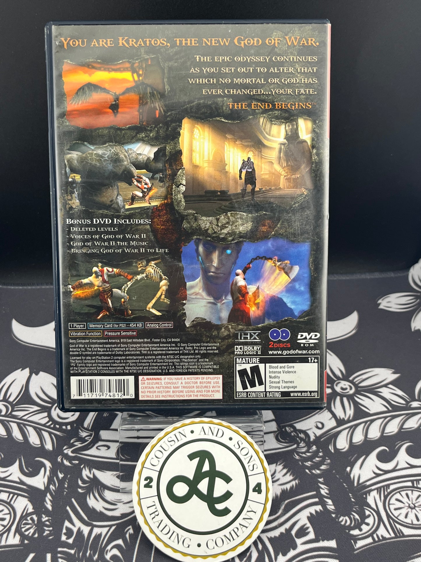 God of War 2 GH PS2 CIB