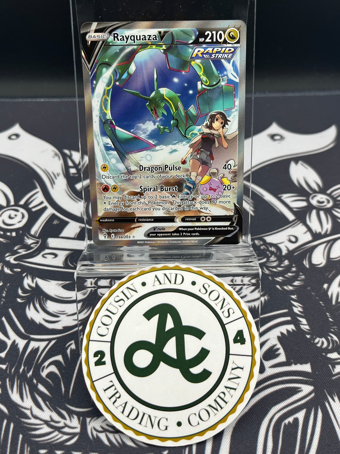 Rayquaza V - 194/203 NM