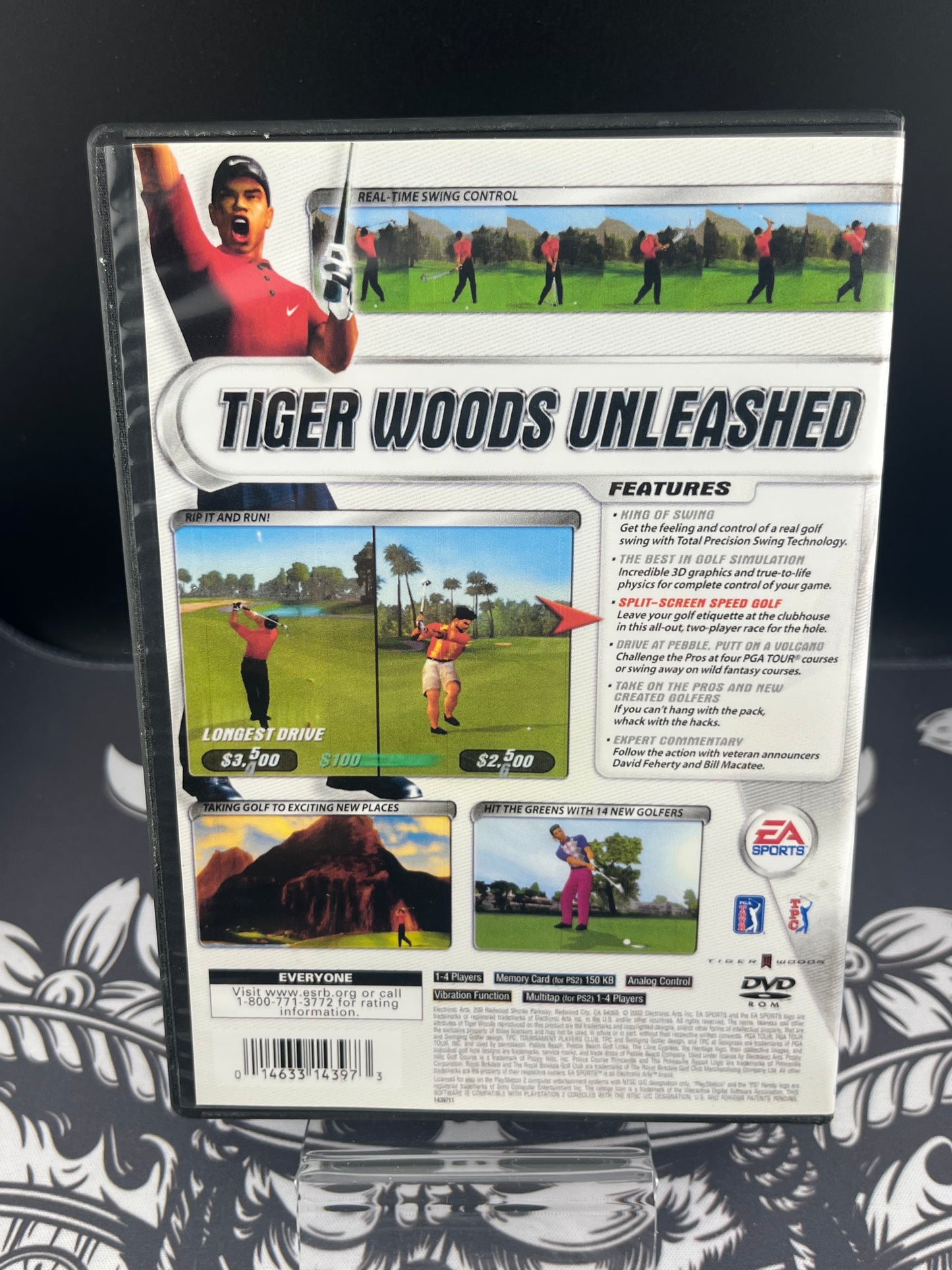 Tiger Woods PGA Tour 2002 PS2 (No manual, reprinted cover)