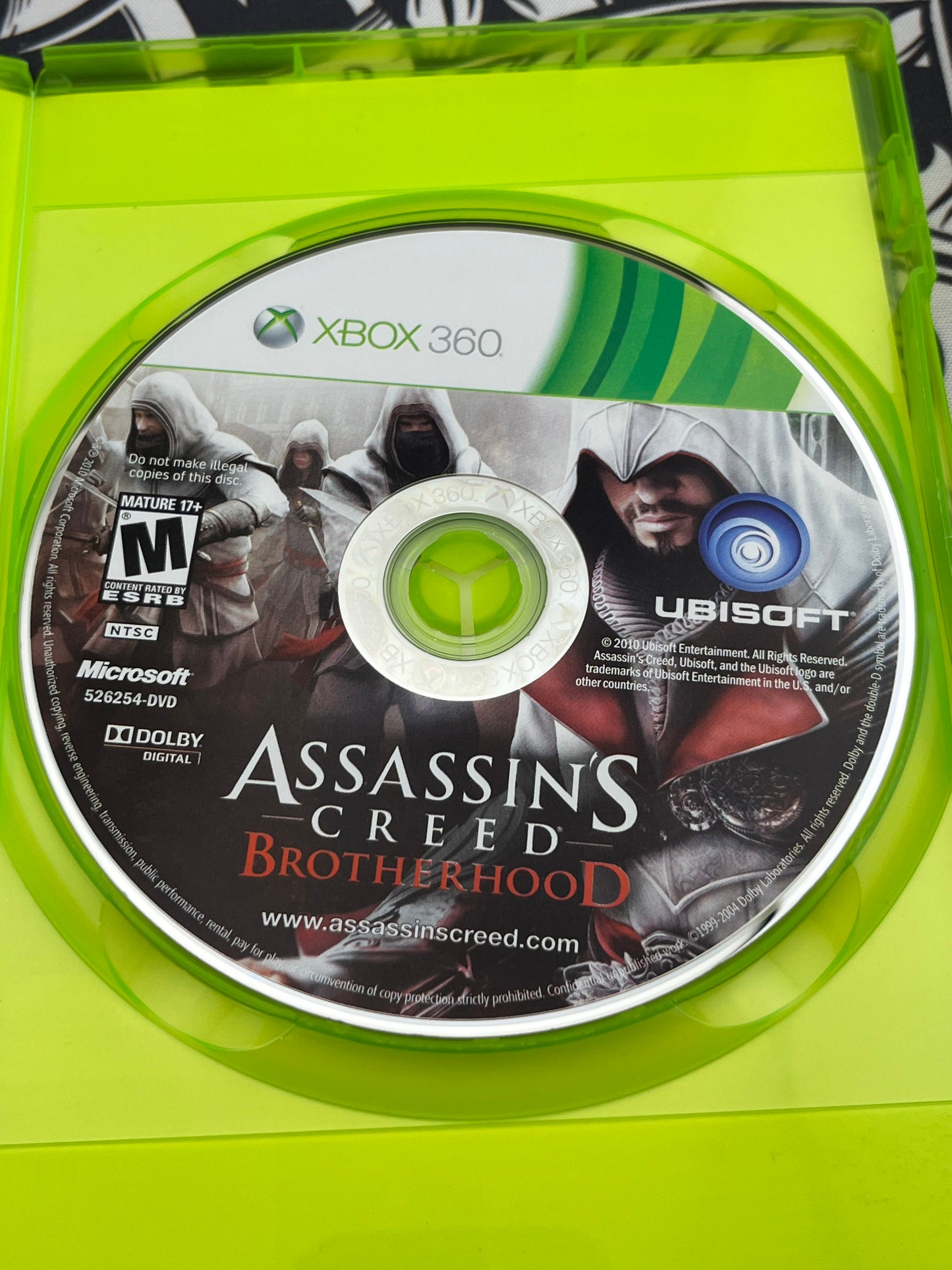 Assassins Creed Brotherhood Xbox 360 CIB
