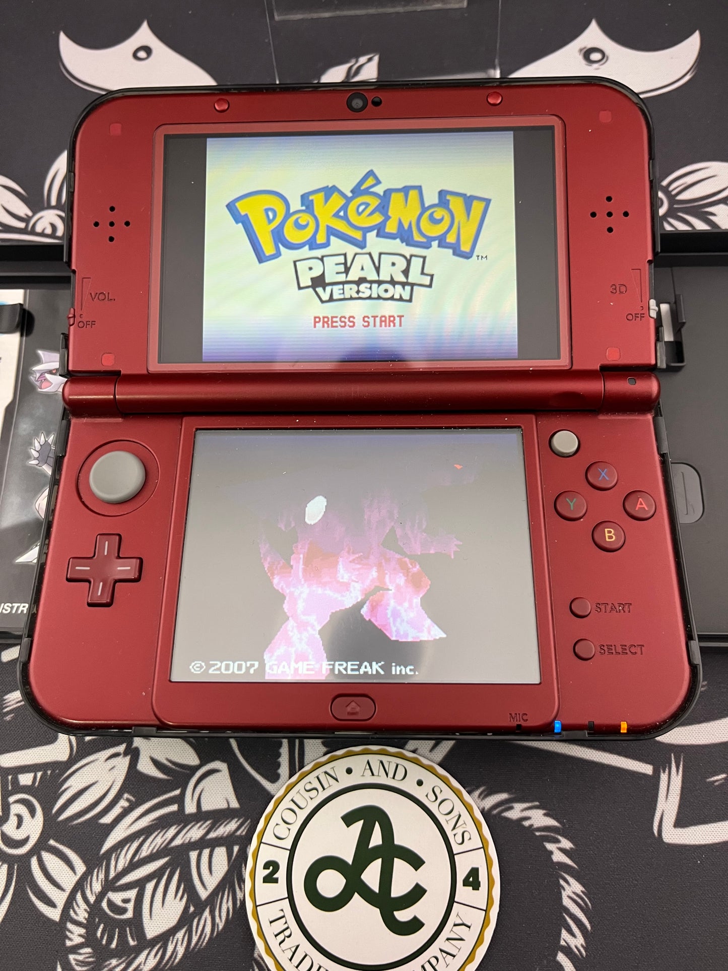 Pokémon Pearl DS CIB Manual Only
