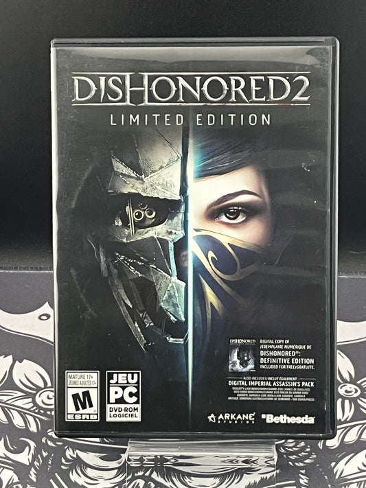 Dishonored 2 limited edition windows PC
