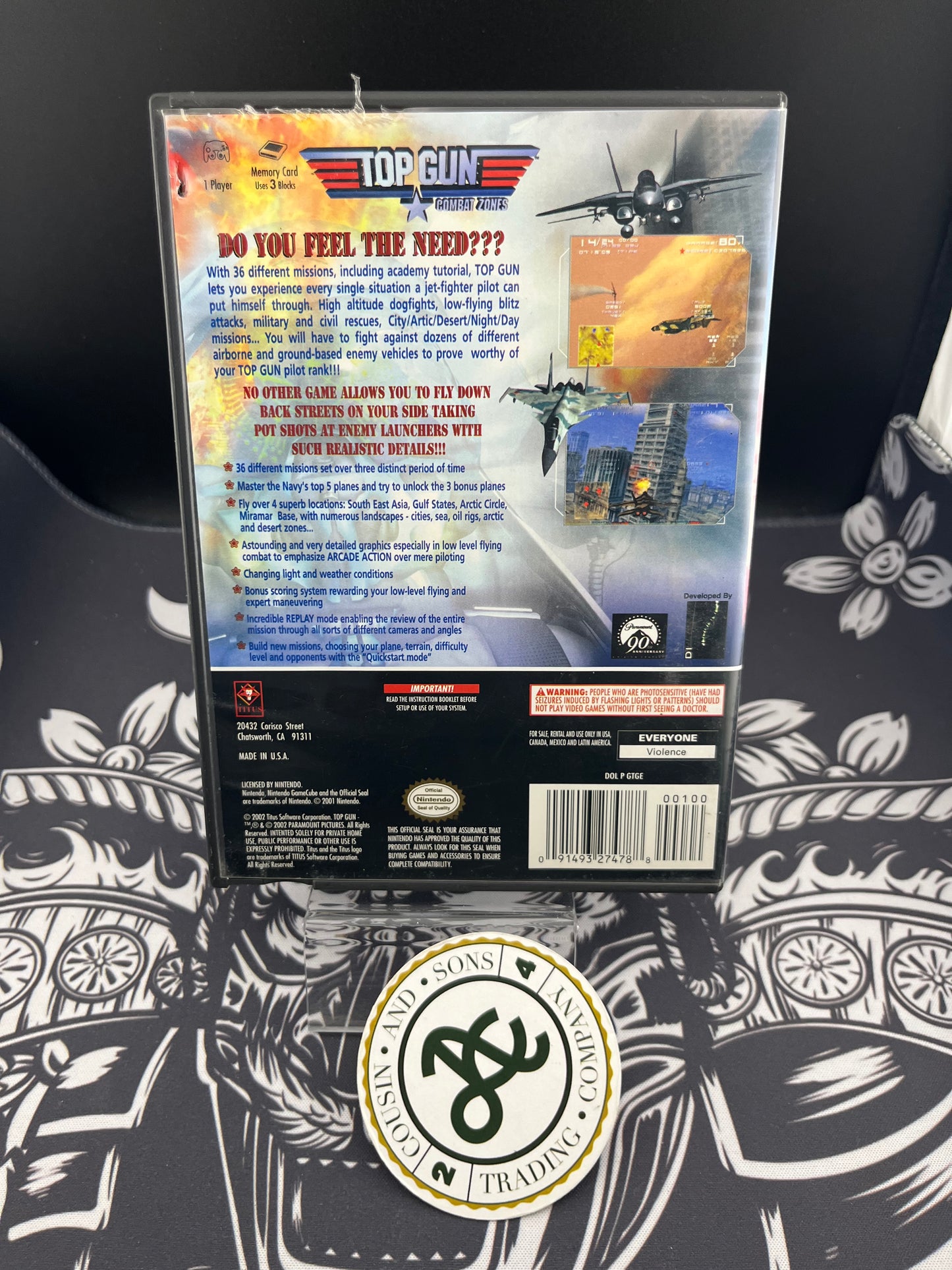 Top Gun GameCube CIB