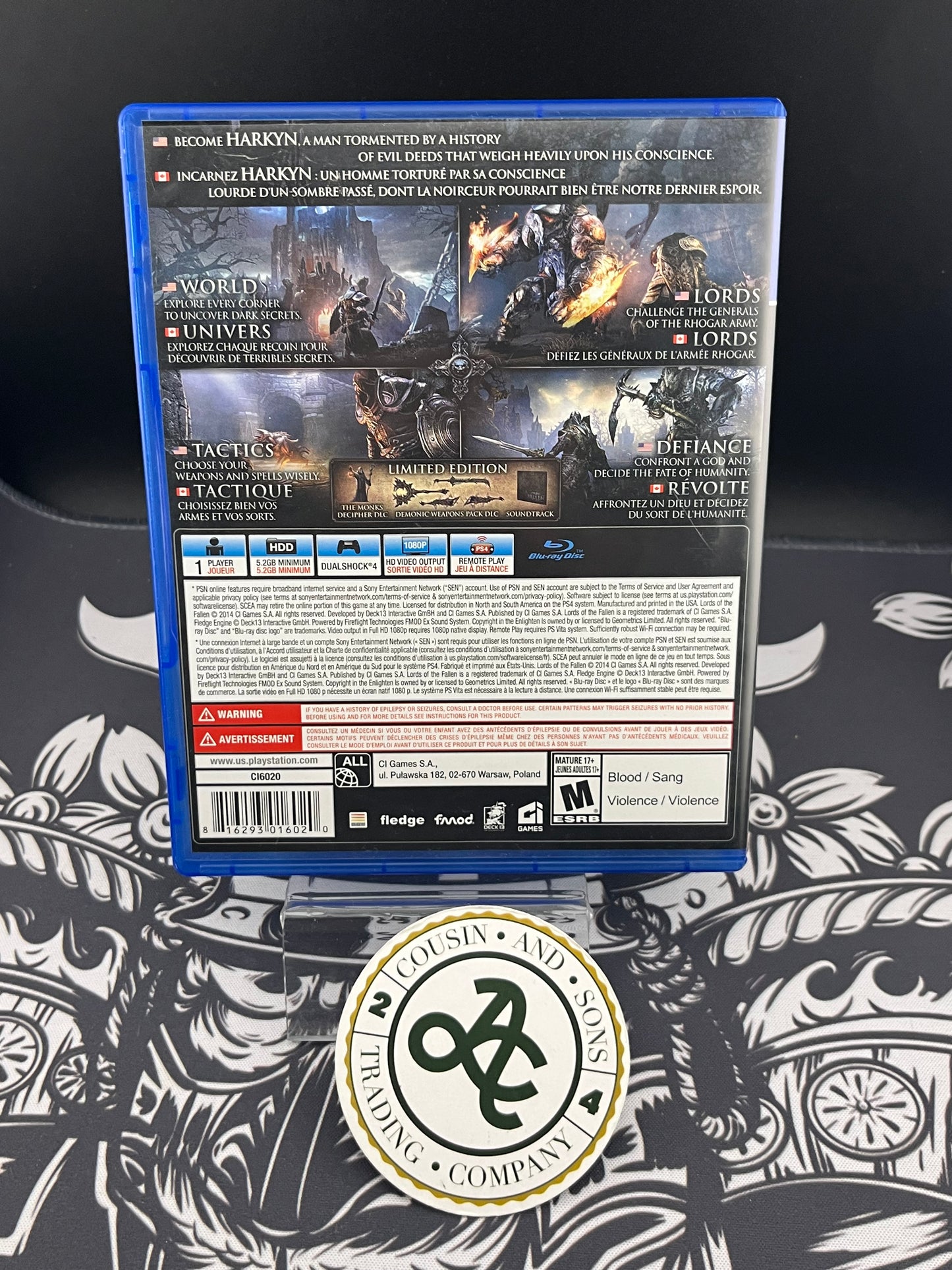 Lords of the Fallen PS4 CIB
