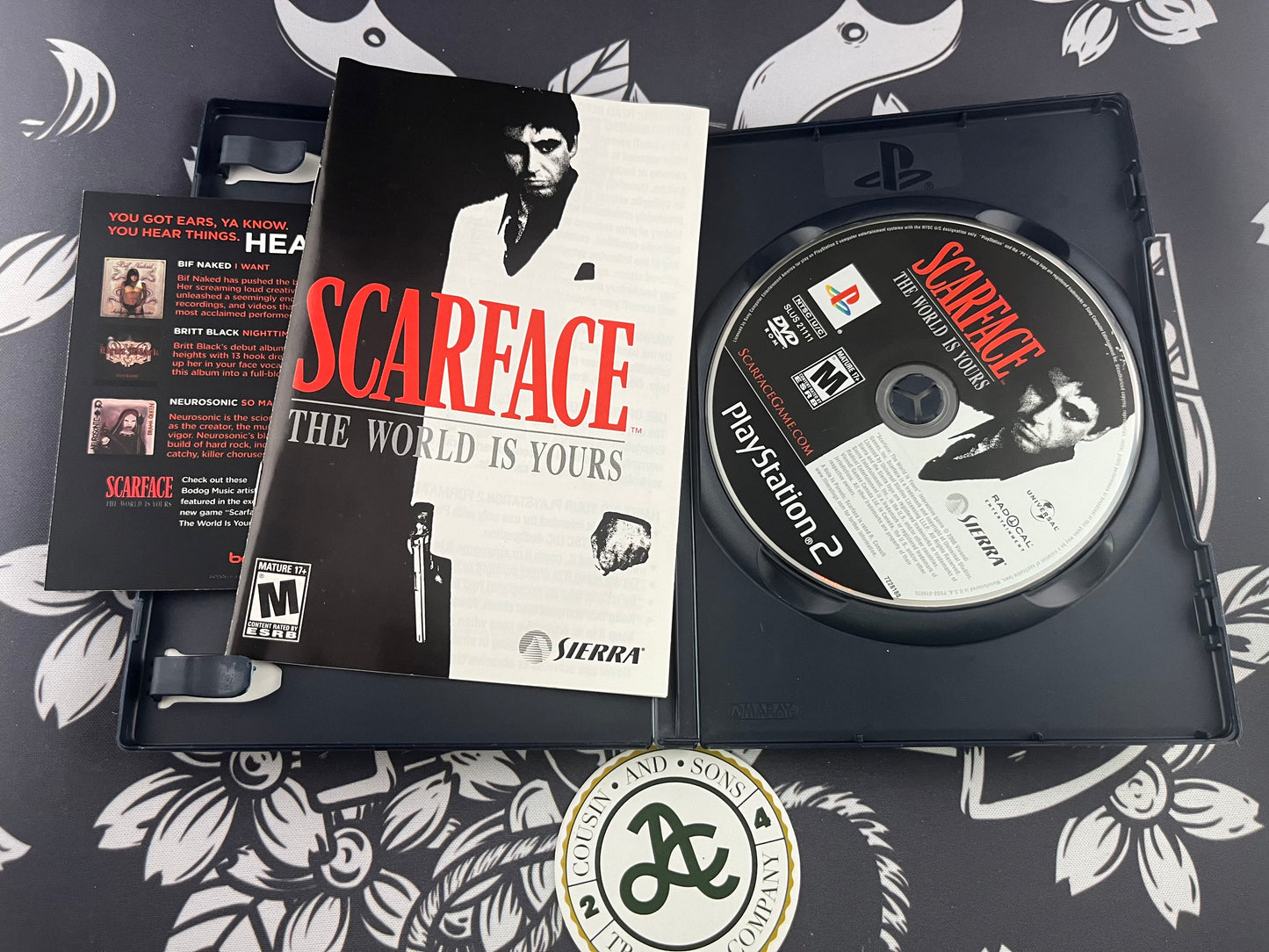 Scarface The World Is Yours PS2 CIB