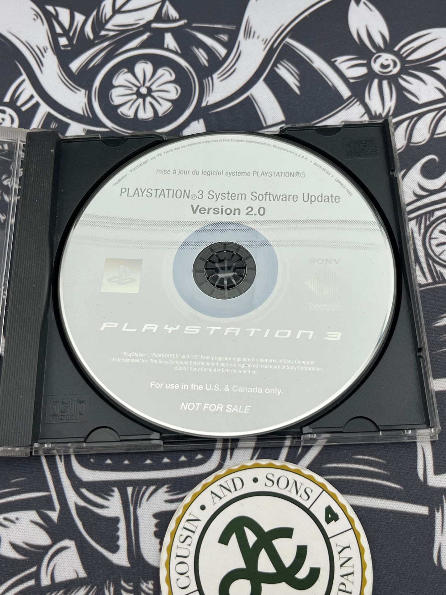 PlayStation 3 (PS3) System Software Update Disc (Version 2.0)