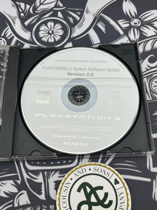 PlayStation 3 (PS3) System Software Update Disc (Version 2.0)