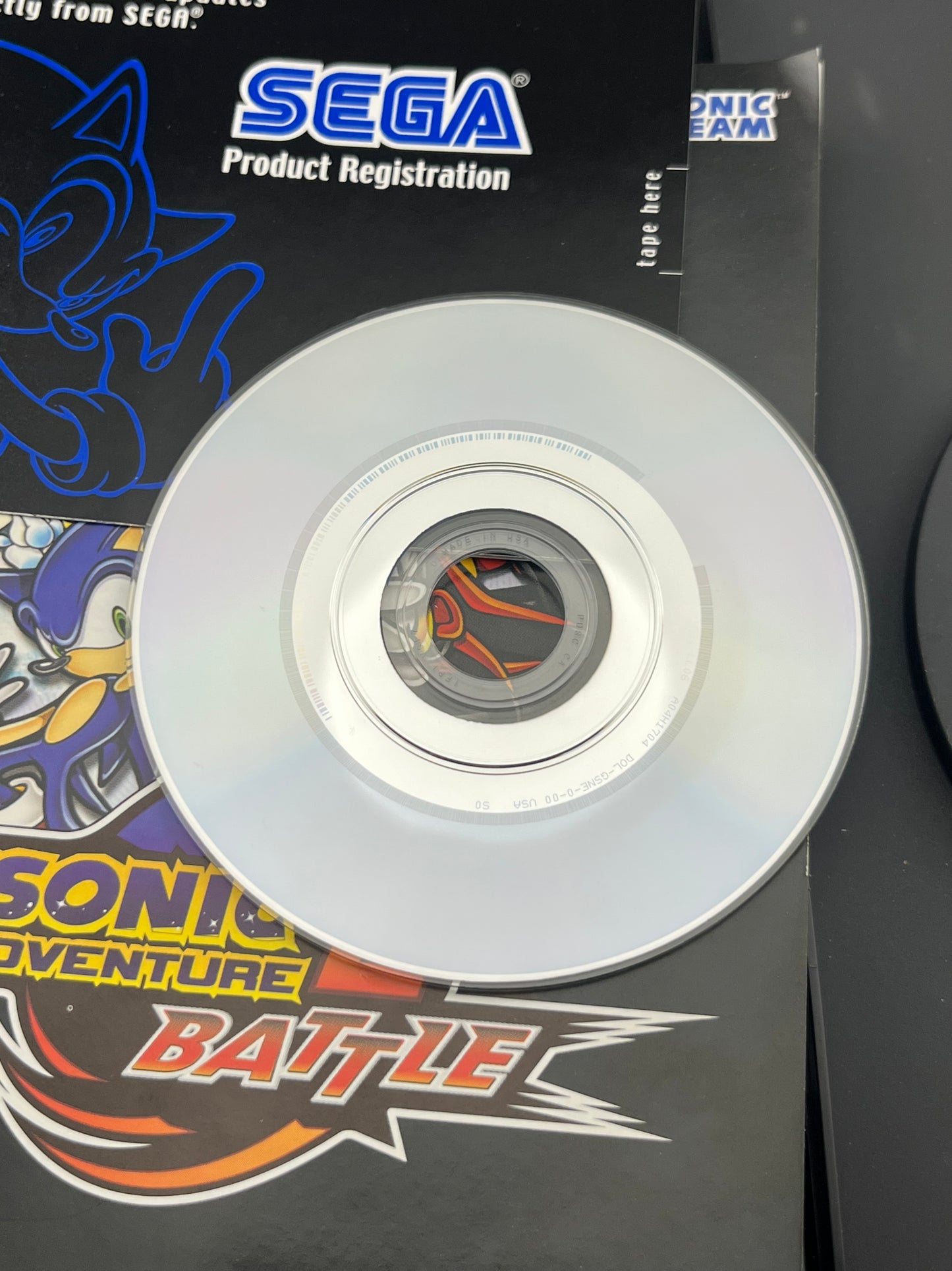 Sonic Adventure Battle 2 Players Choice GameCube CIB
