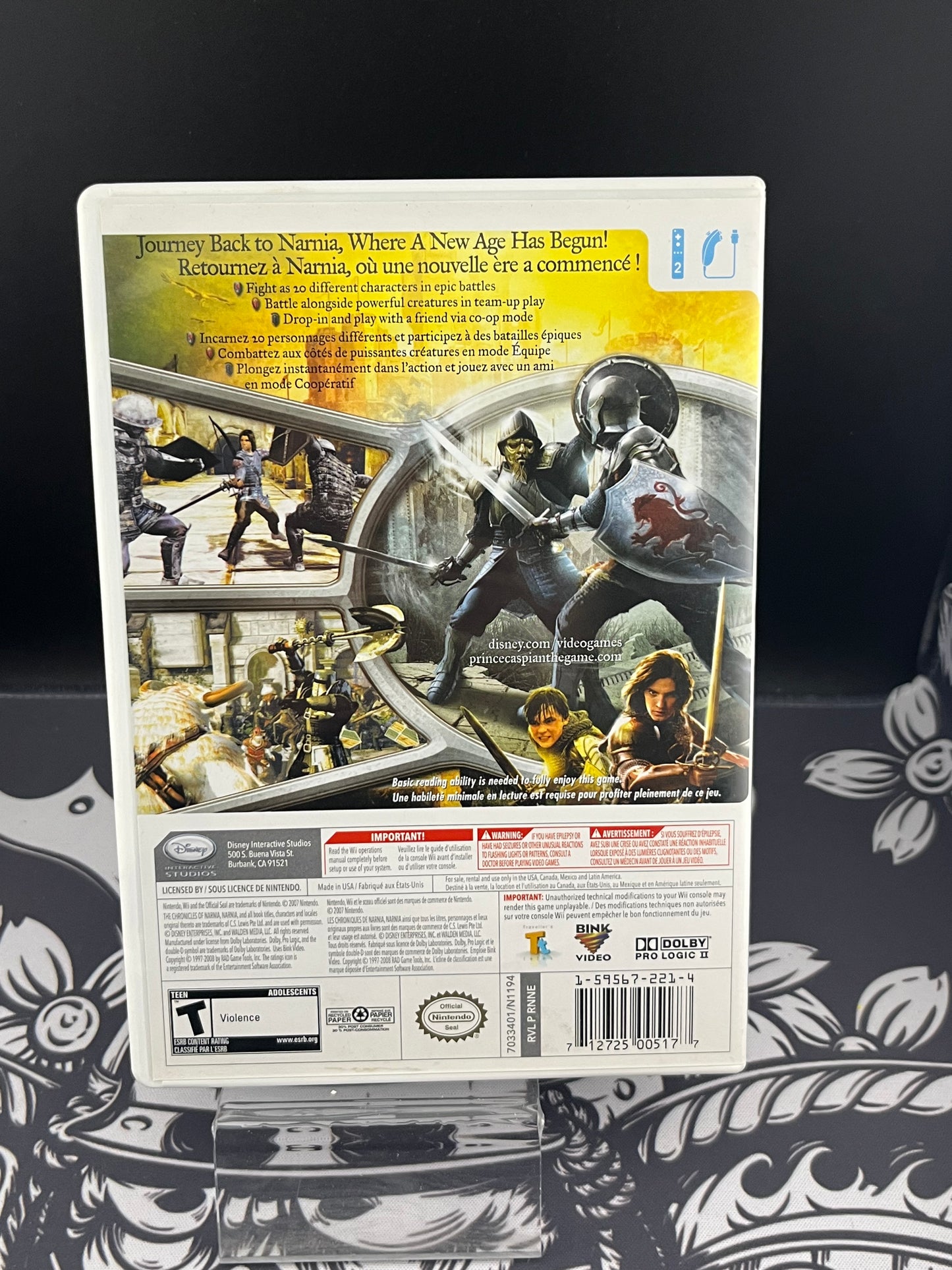 Narnia Wii CIB