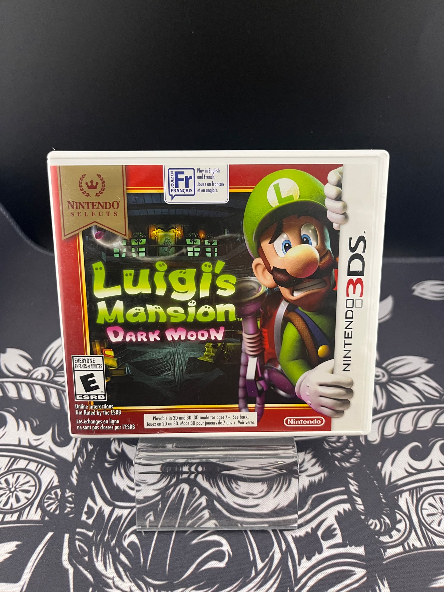 Luigi Mansion Dark Moon 3DS CIB Nintendo Selects