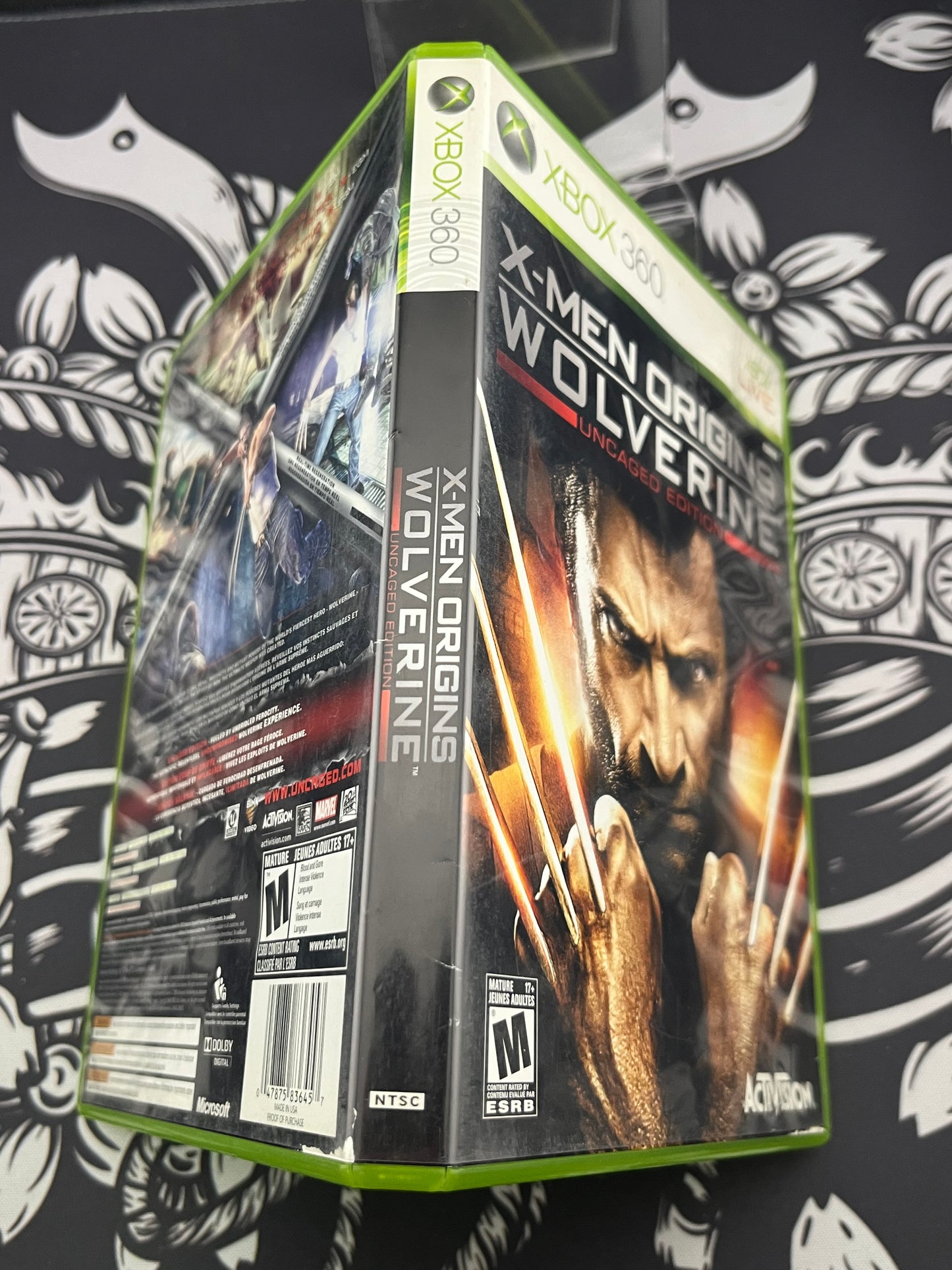 X-Men Origins Wolverine Xbox 360 No Manual