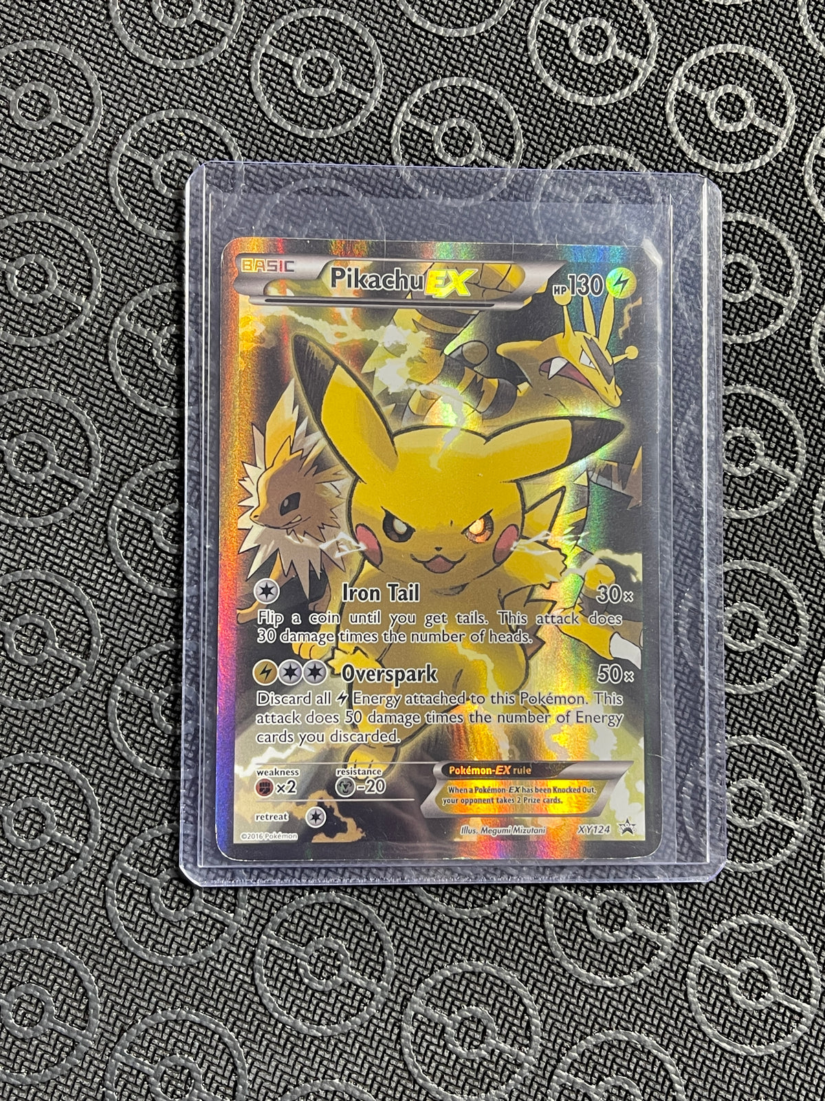 Pikachu Ex - XY124 LP/MP