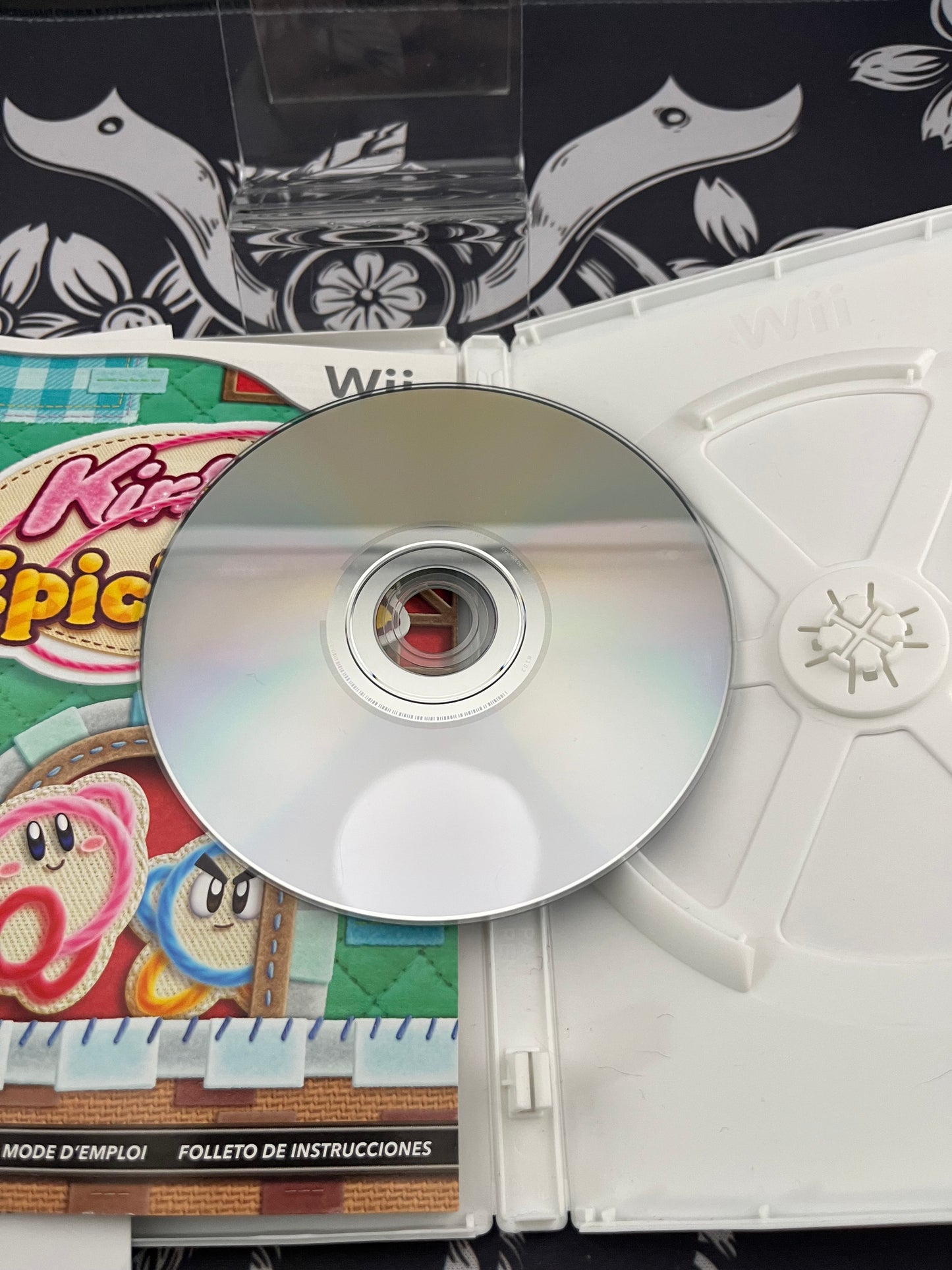 Kirby Epic Yarn Wii CIB