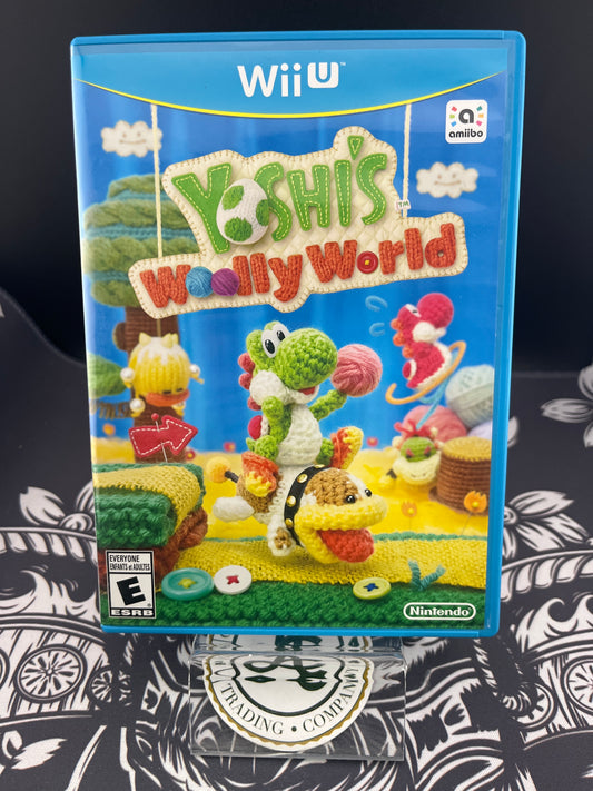 Yoshi Wooly World Wii U CIB
