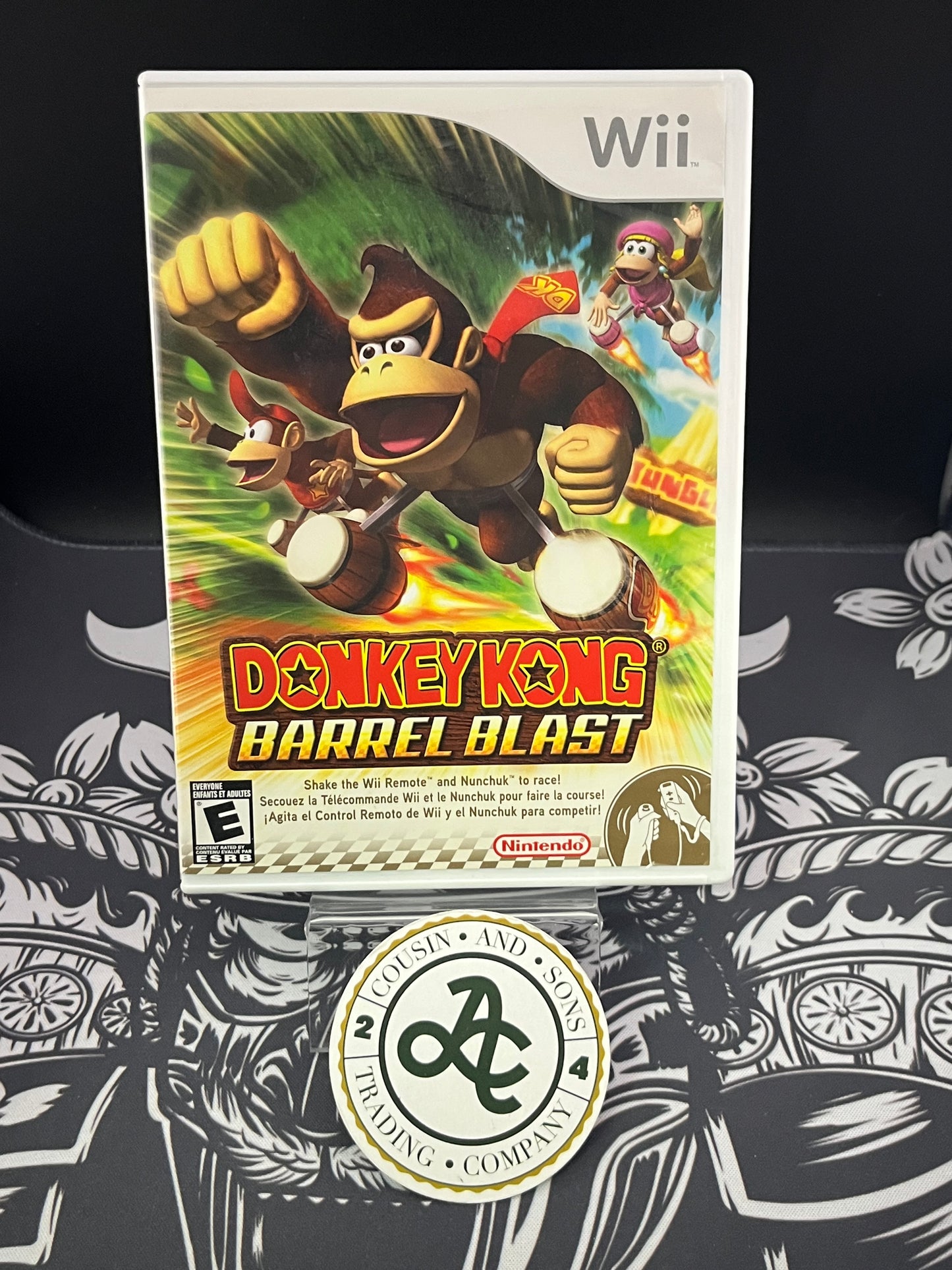 Donkey Kong Barrel Blast Wii No Manual
