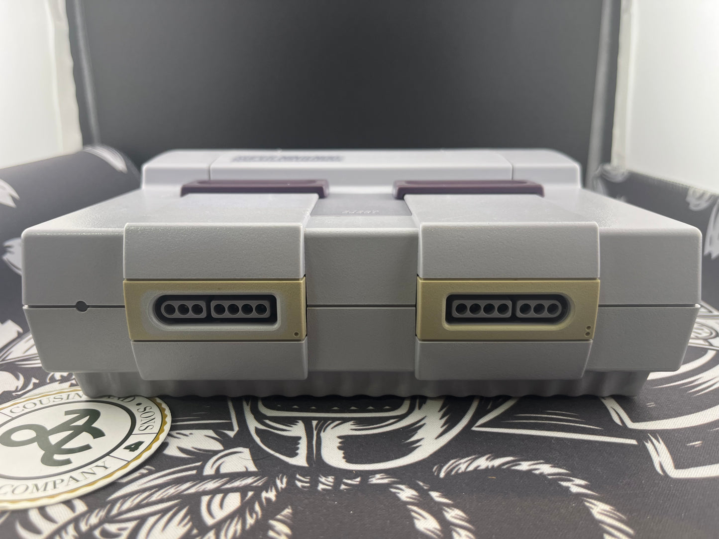 Super Nintendo SNES Base Console + 2 controllers, wires + 3 games