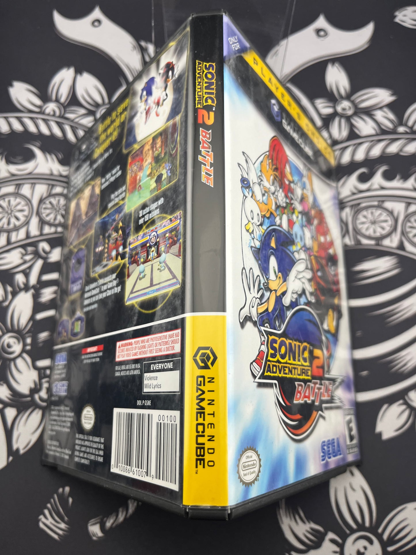 Sonic Adventure Battle 2 Players Choice GameCube CIB