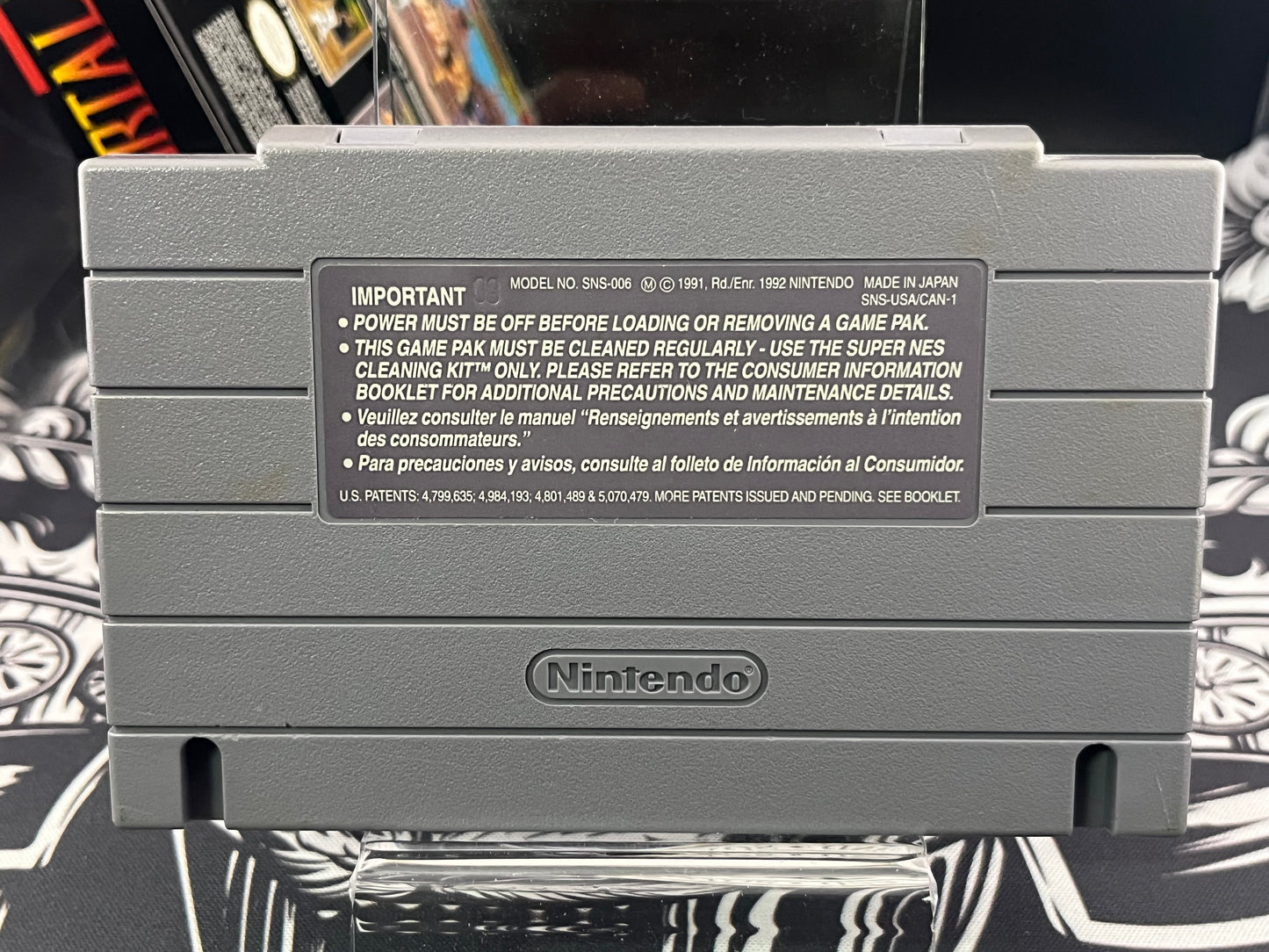 Mortal Kombat SNES CIB