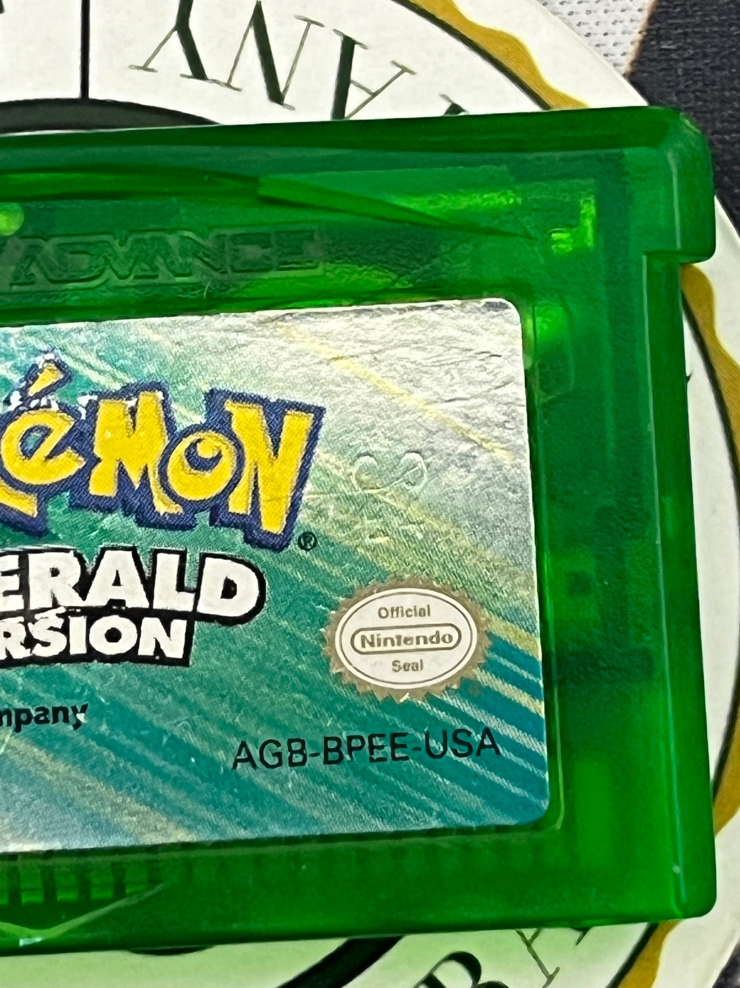 Pokémon Emerald Good Label Loose