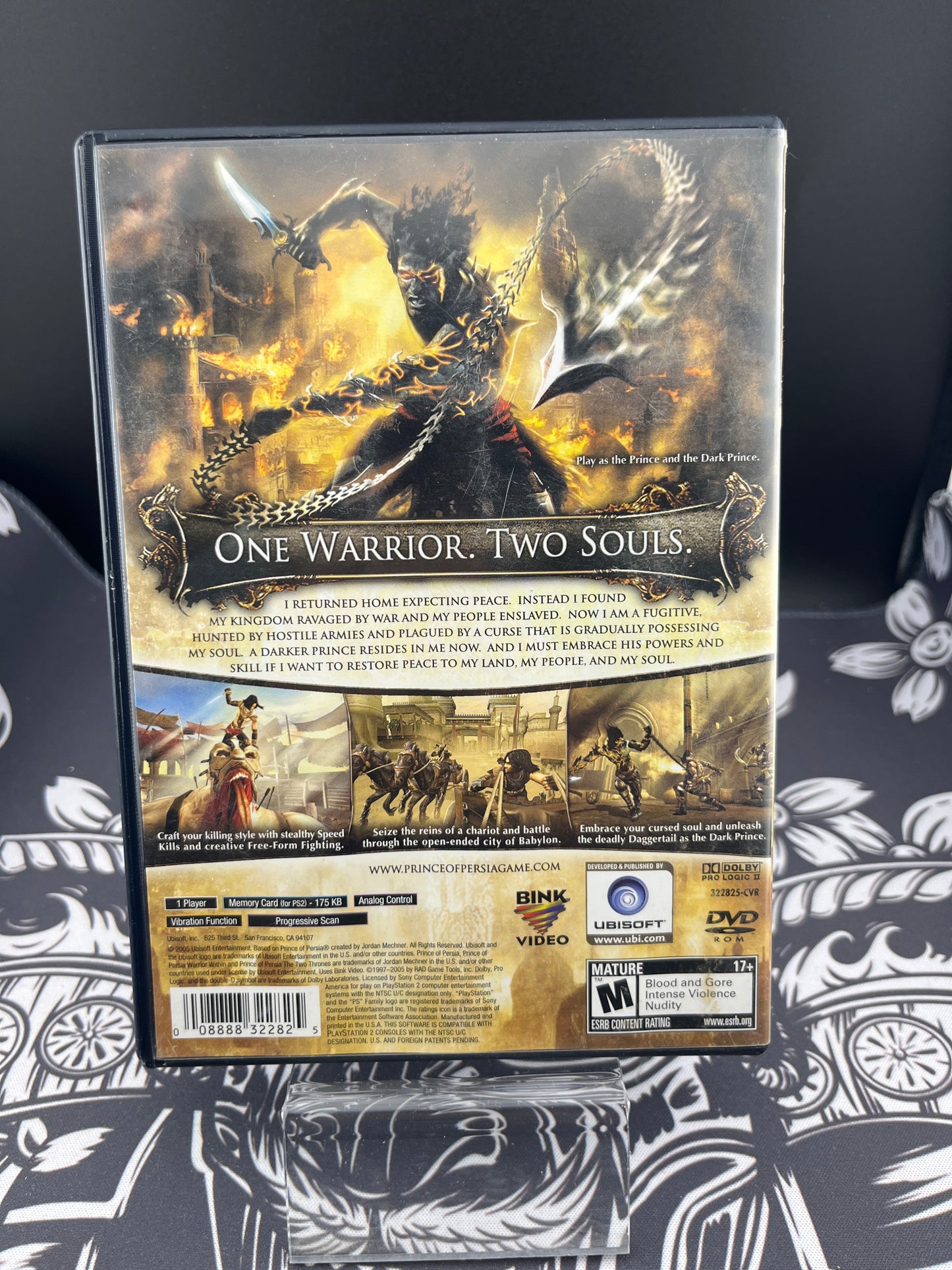 Prince of Persia The Two Thrones PS2 No Manual