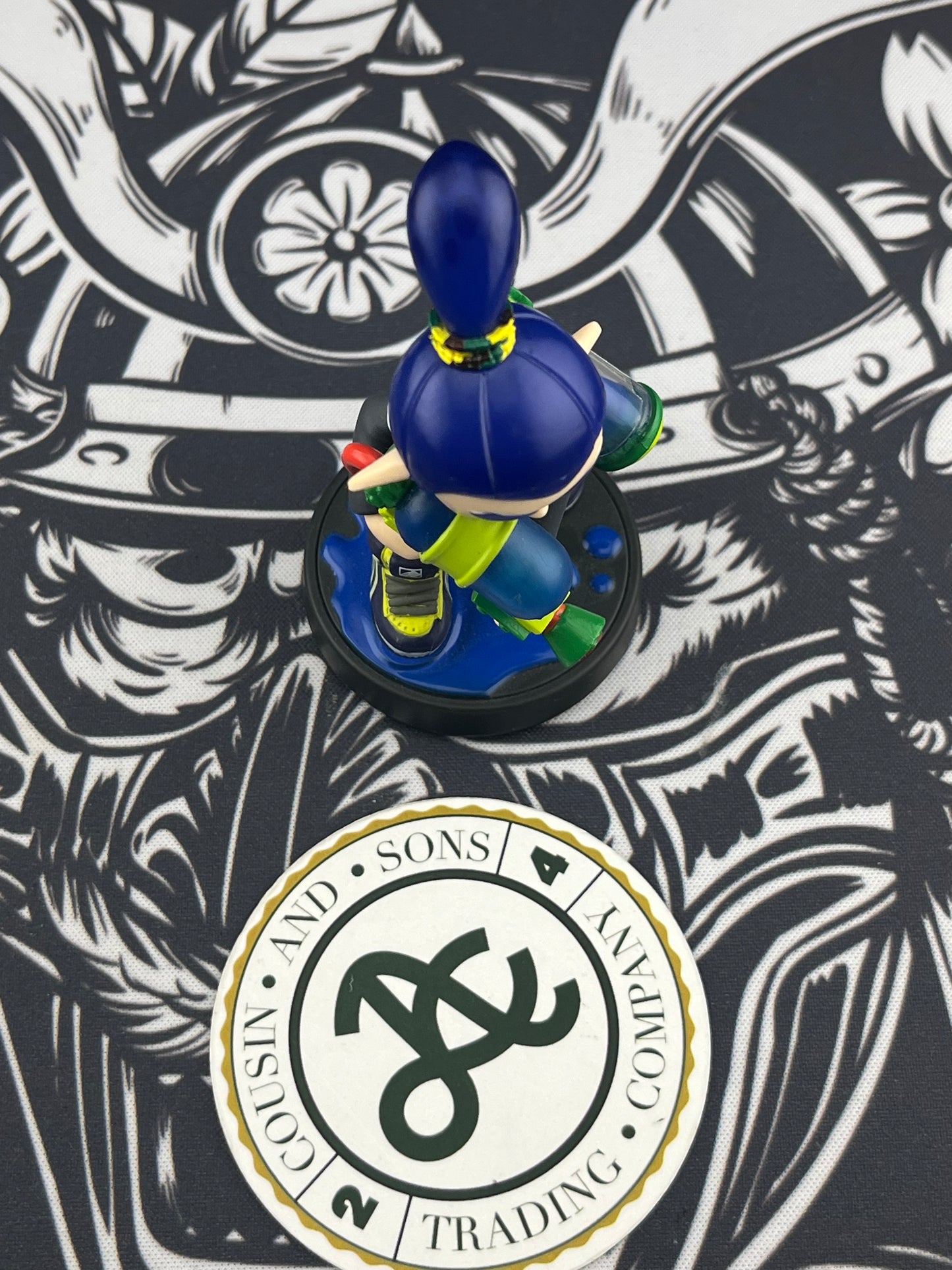 Inkling Blue Amiibo Loose