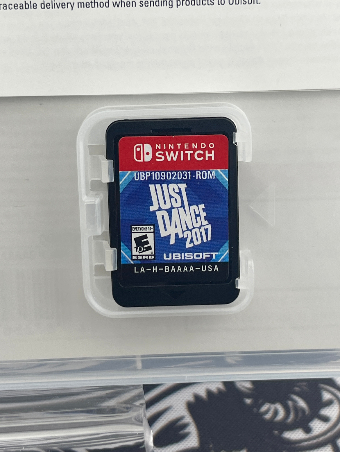 Just dance 2017 Switch CIB