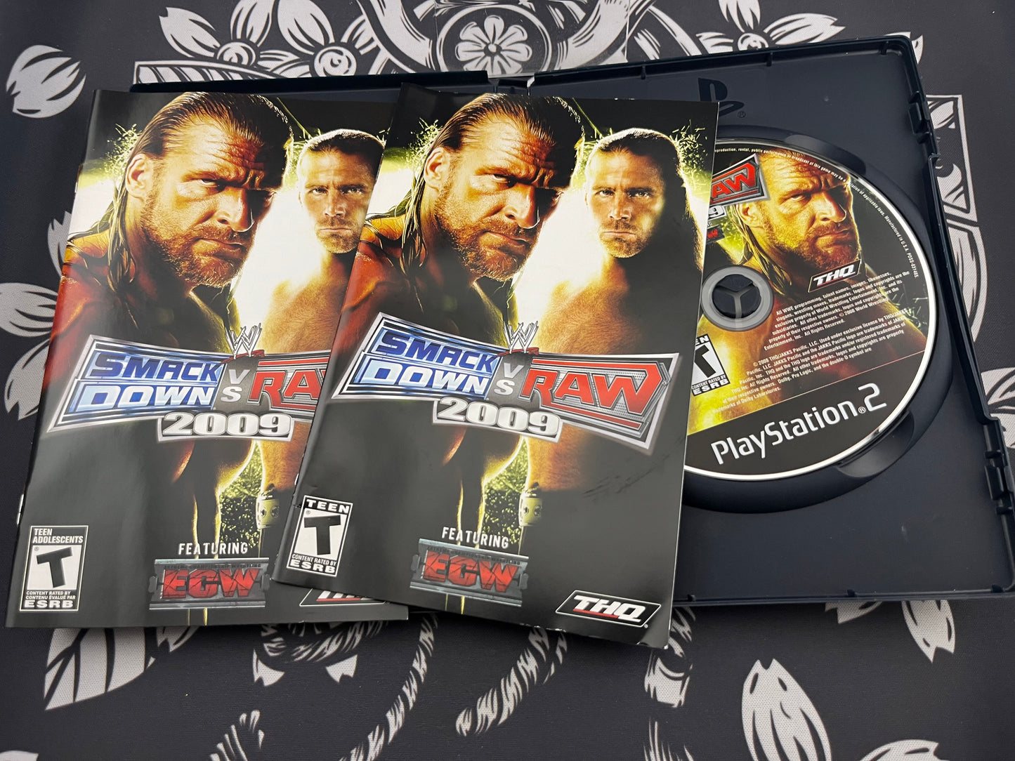Smackdown vs Raw wwe 2009 ps2 CIB