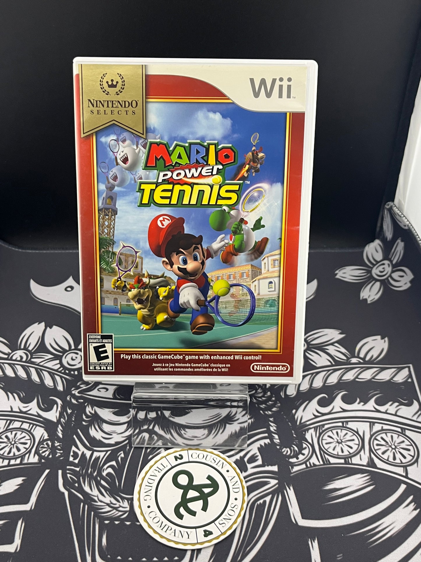 Mario Power Tennis Nintendo Selects Wii CIB