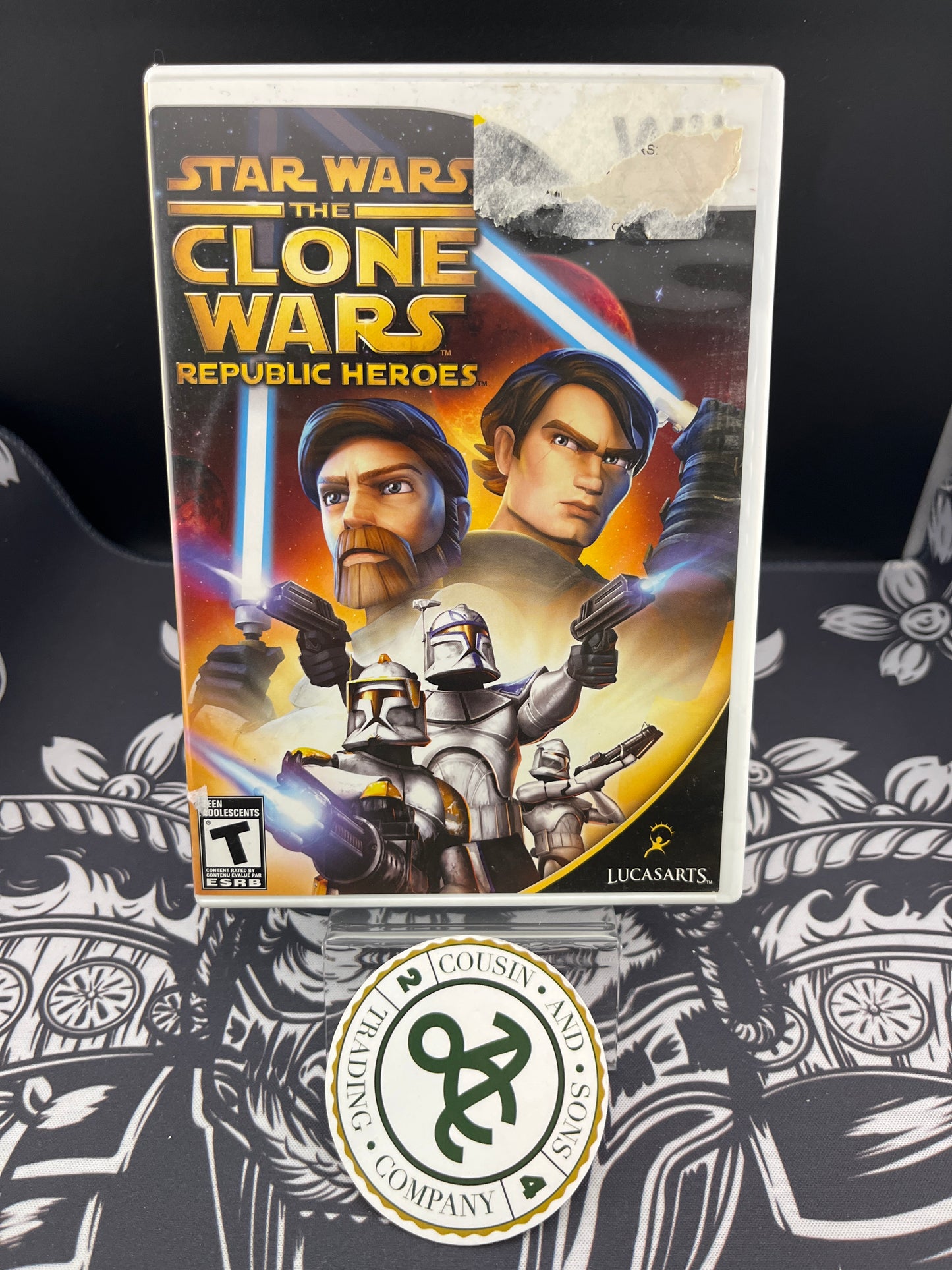 Star Wars the Clone Wars Republic Heroes Wii CIB
