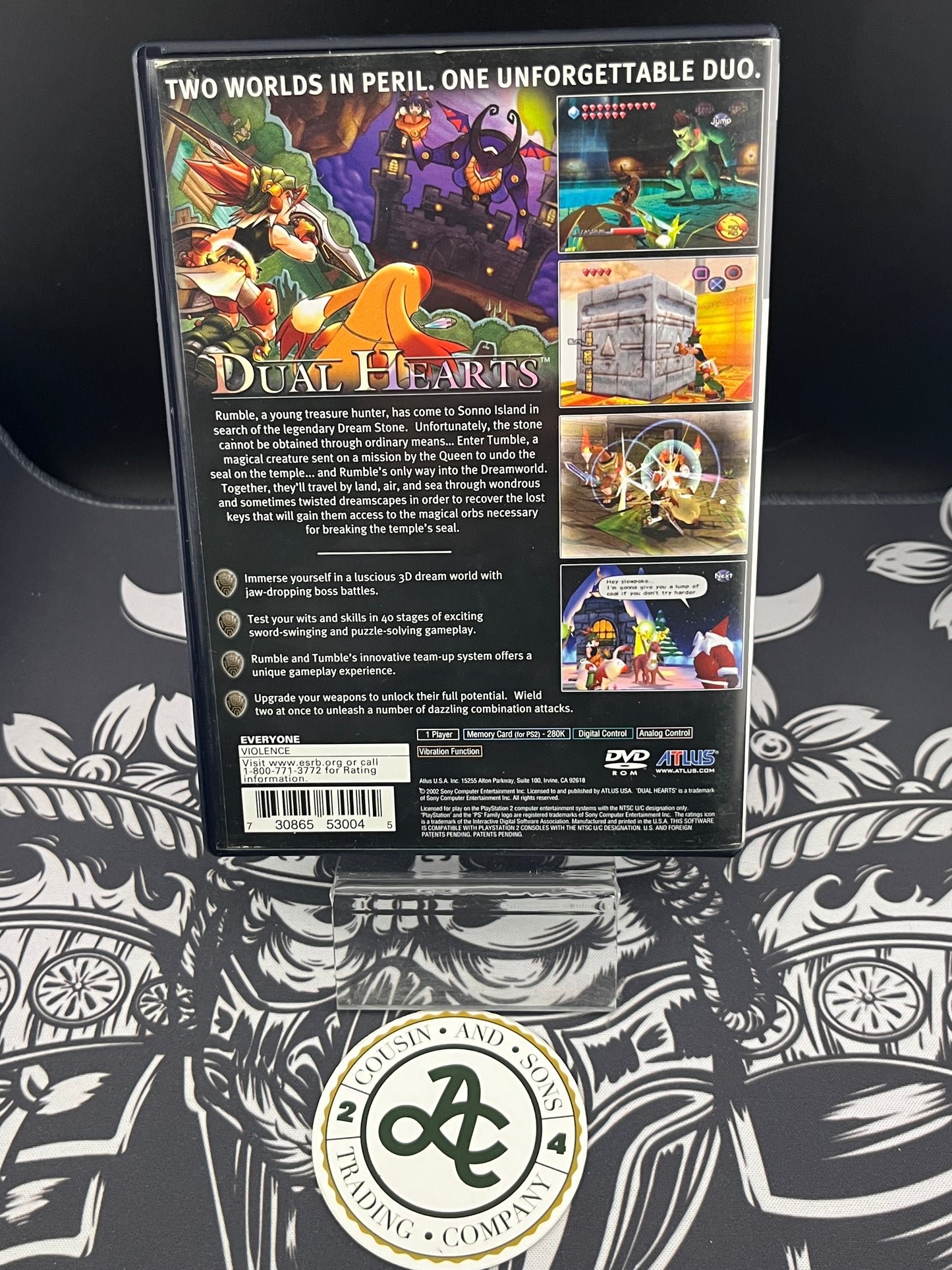 Dual Hearts PS2 No Manual