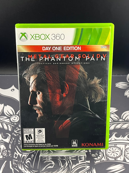 Metal Gear Solid V The Phantom Pain Xbox 360 CIB