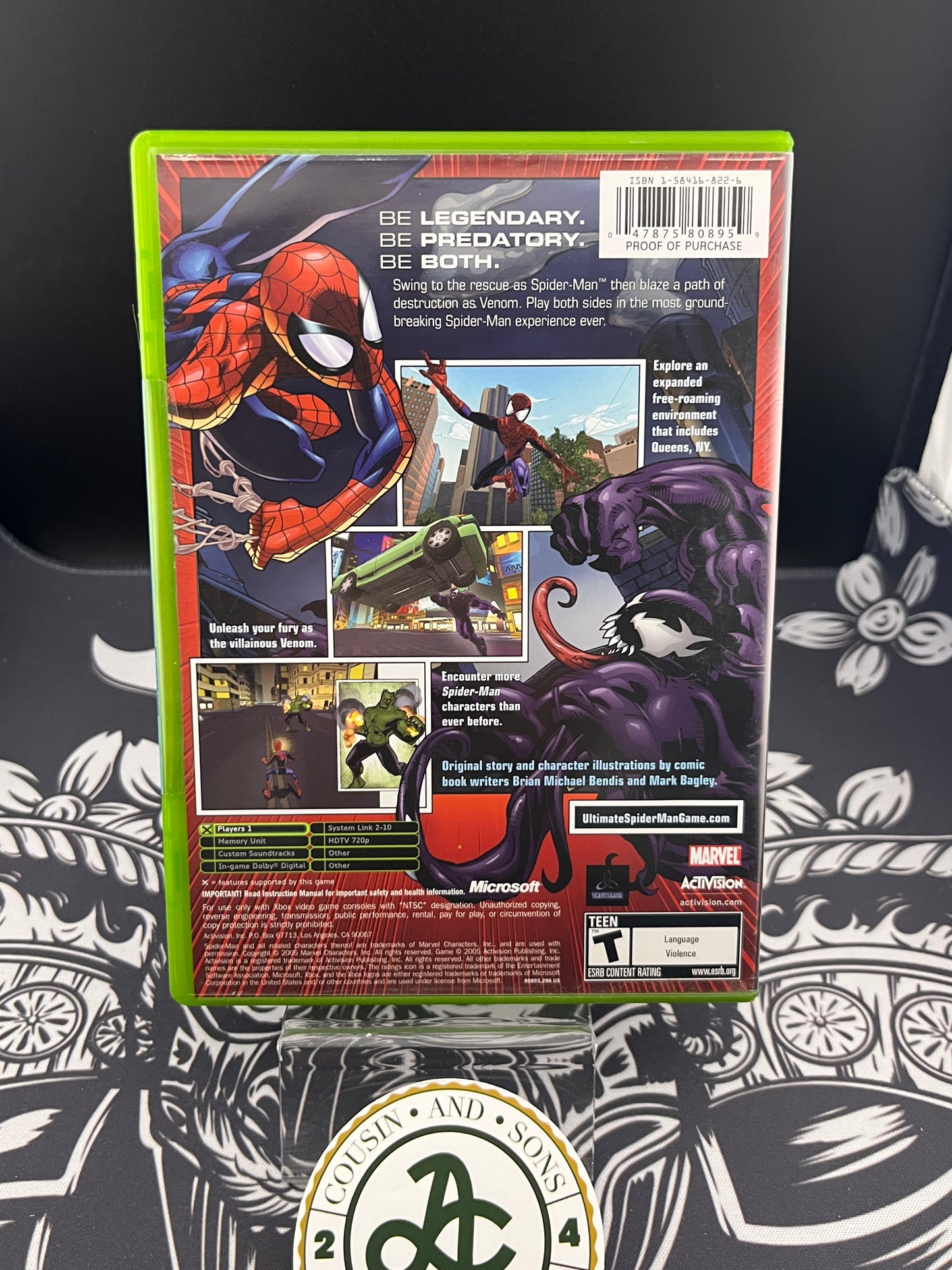 Ultimate Spiderman Xbox CIB