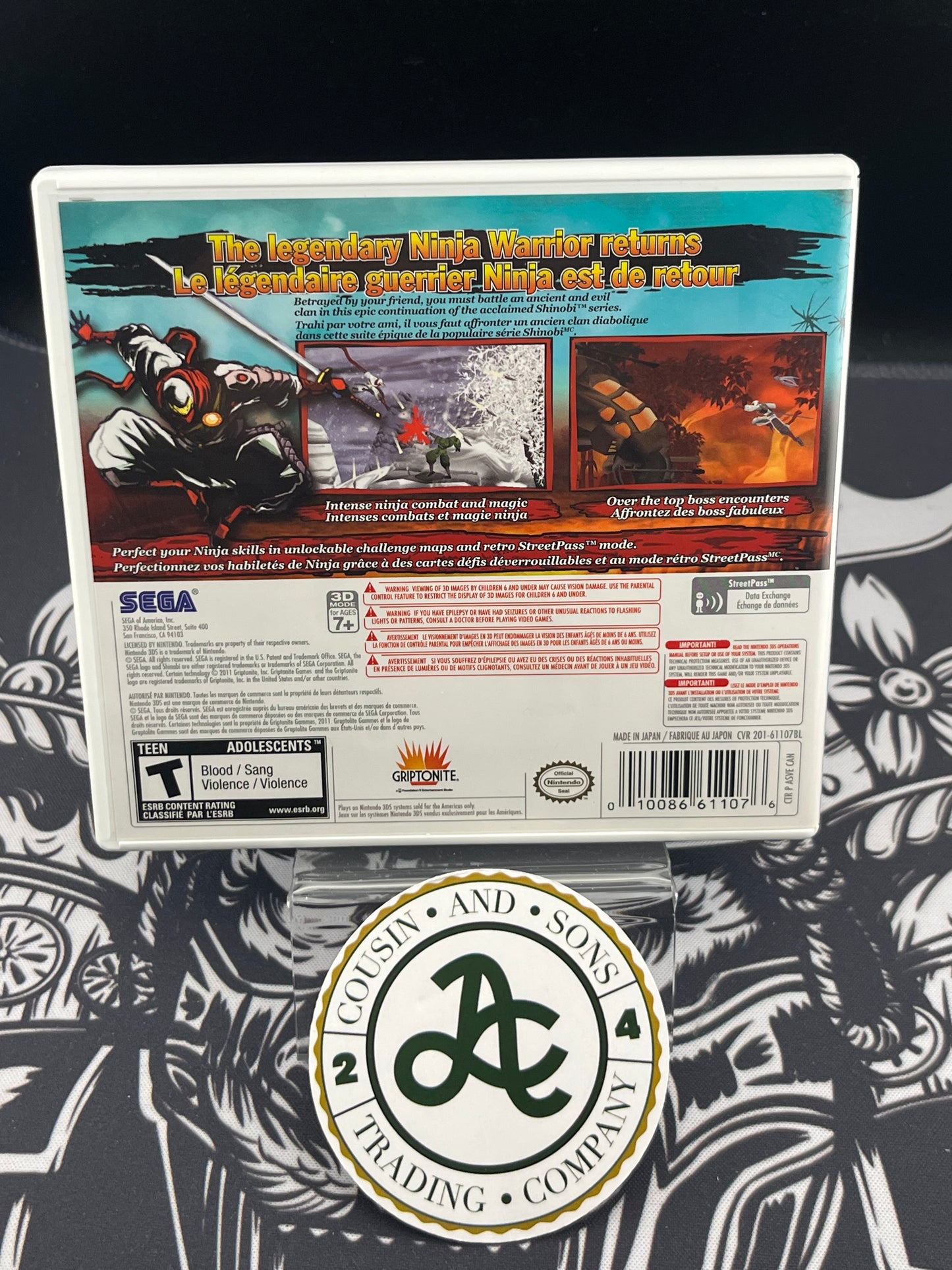 Shinobi 3DS CIB