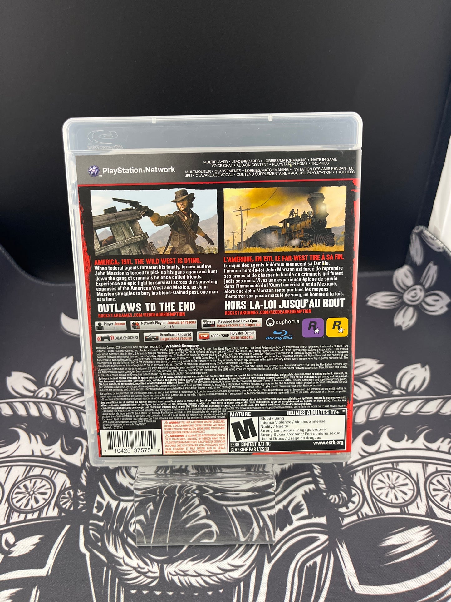 Red Dead Redemption PS3 CIB with map