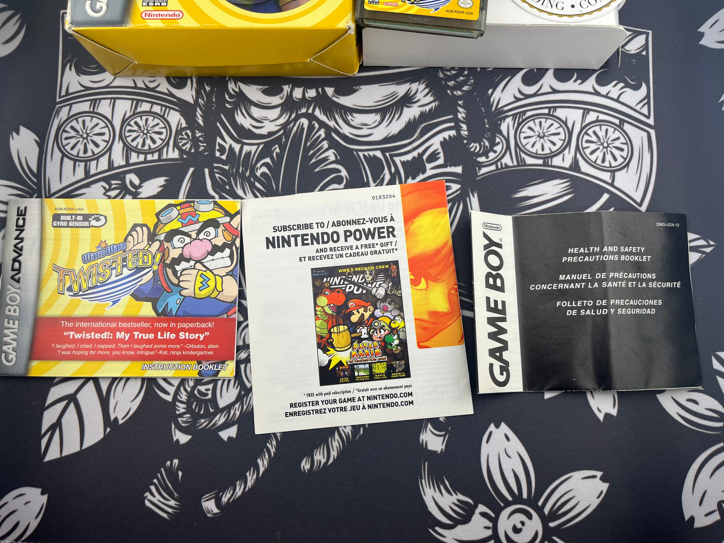 Warioware Twisted GBA CIB