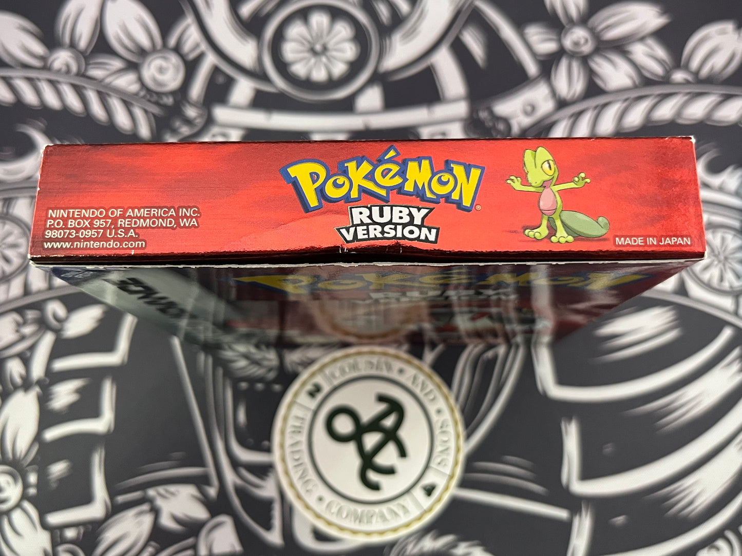 Pokémon Ruby GBA - Box and Manual