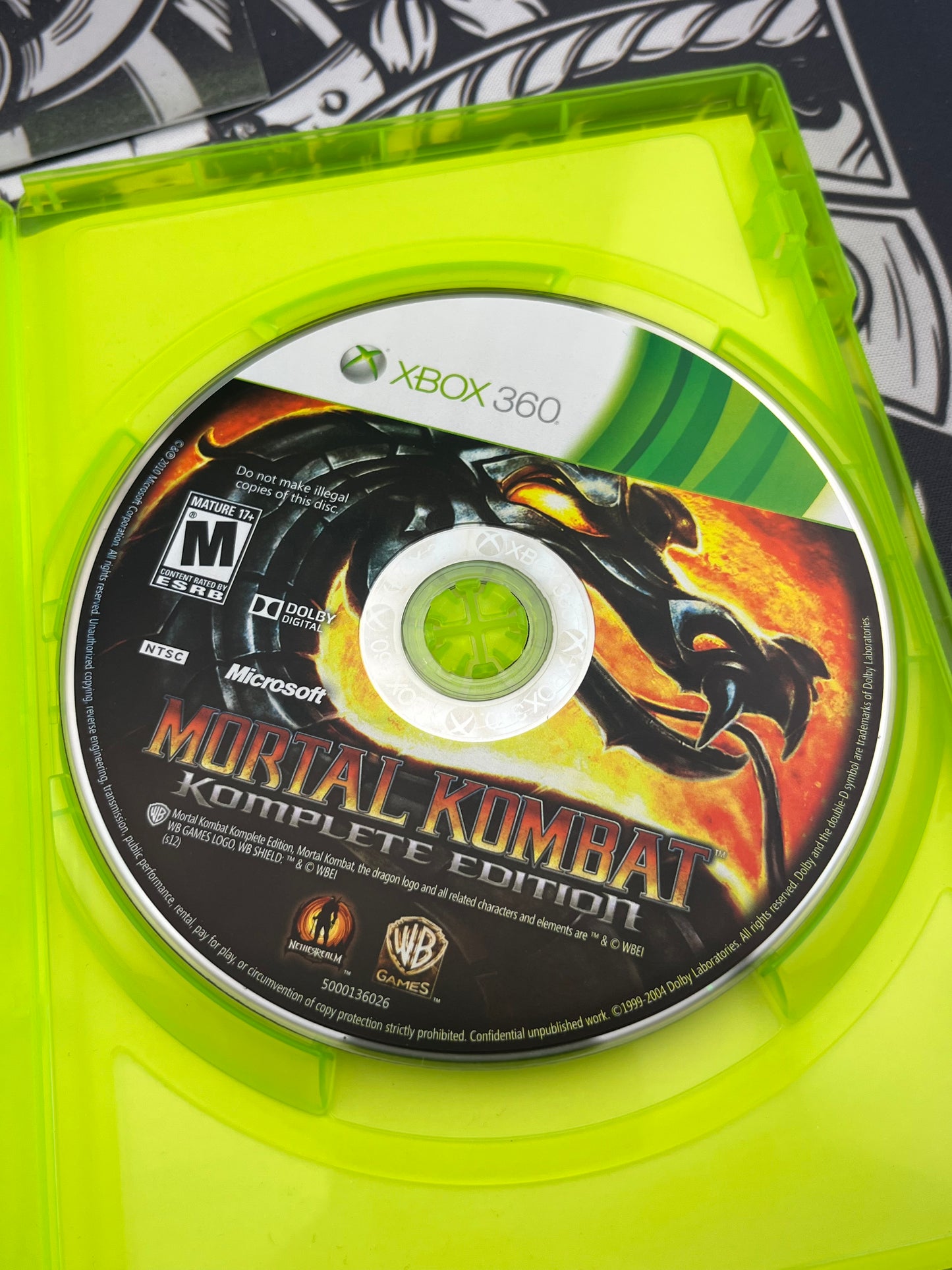 Mortal Kombat Komplete Edtion Xbox 360 CIB