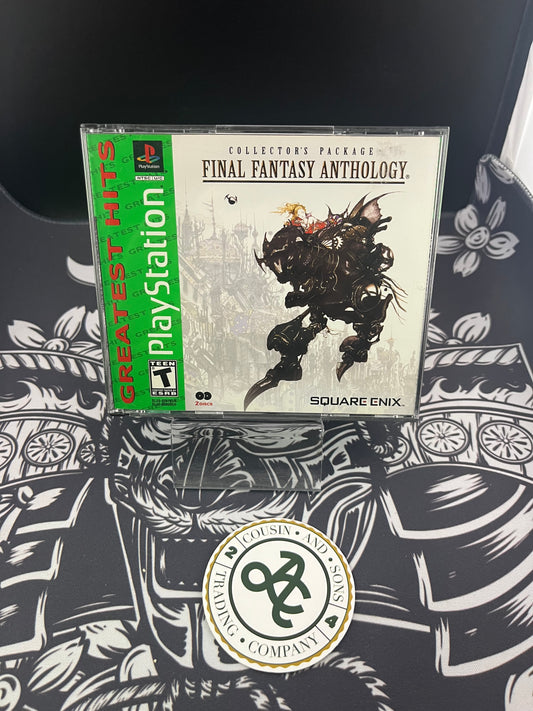 Final Fantasy Anthology Greatest Hits PS1 CIB