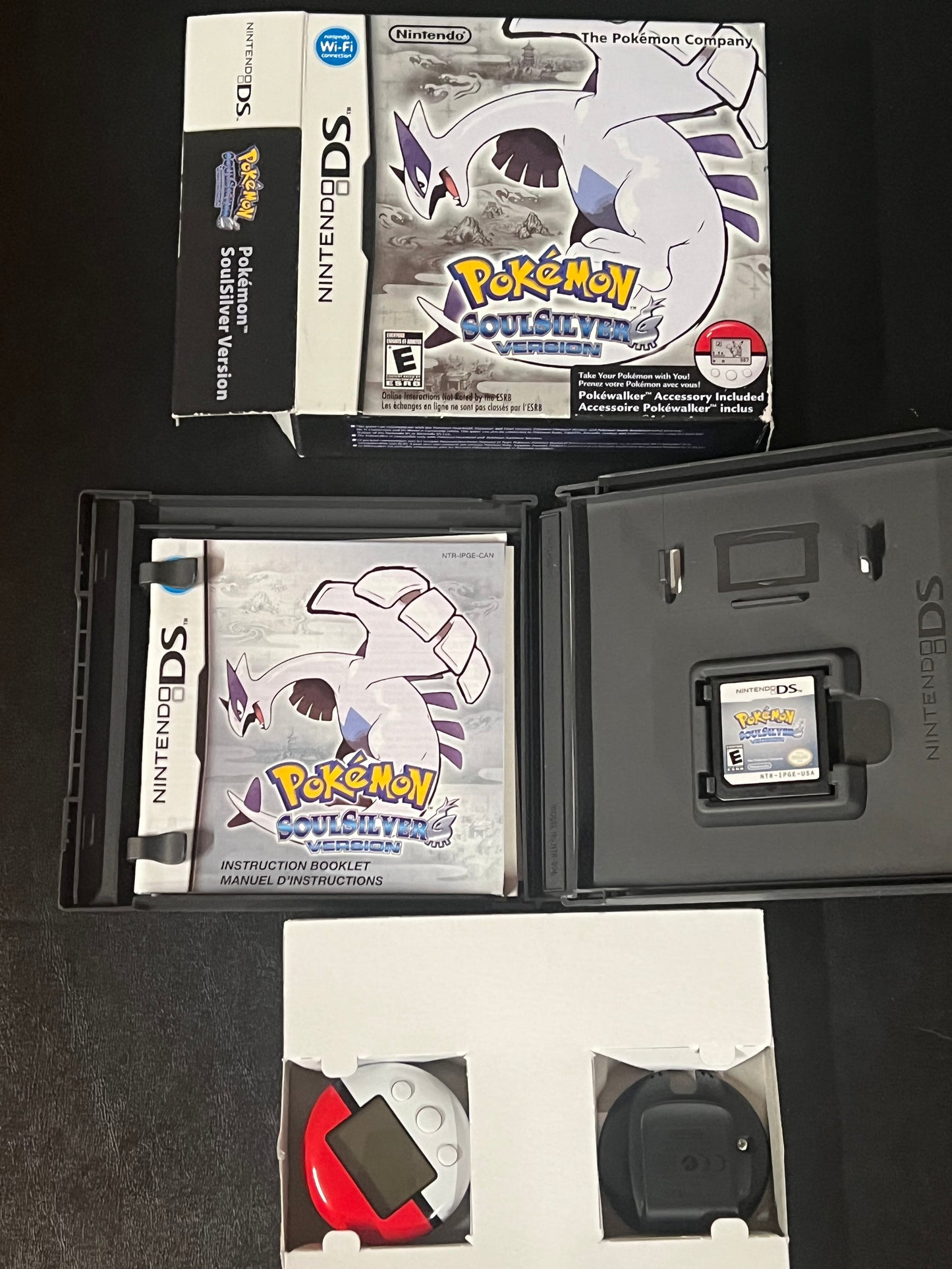 Pokémon Soulsilver Big box with Pokewalker