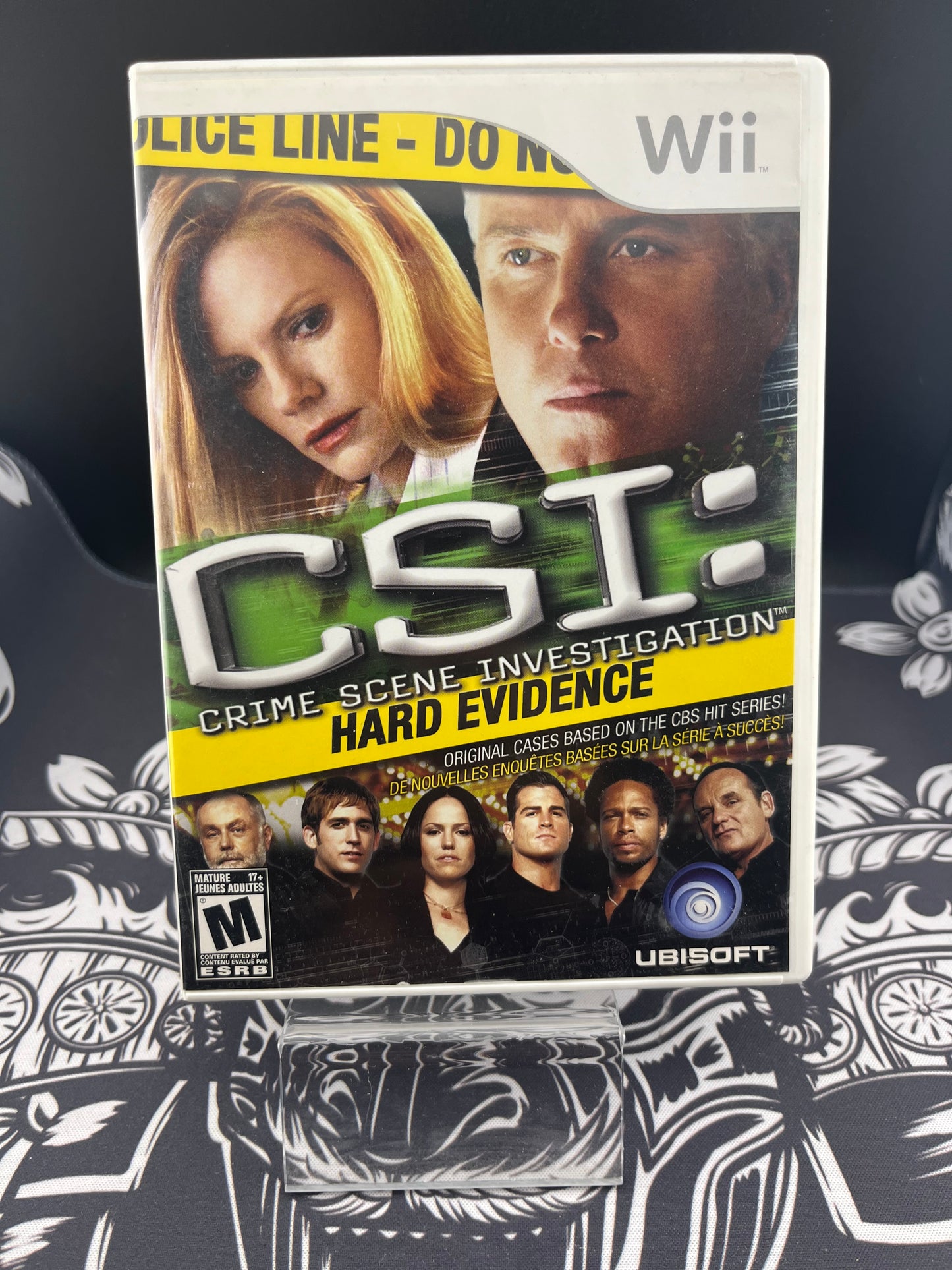 CSI Hard Evidence Wii CIB