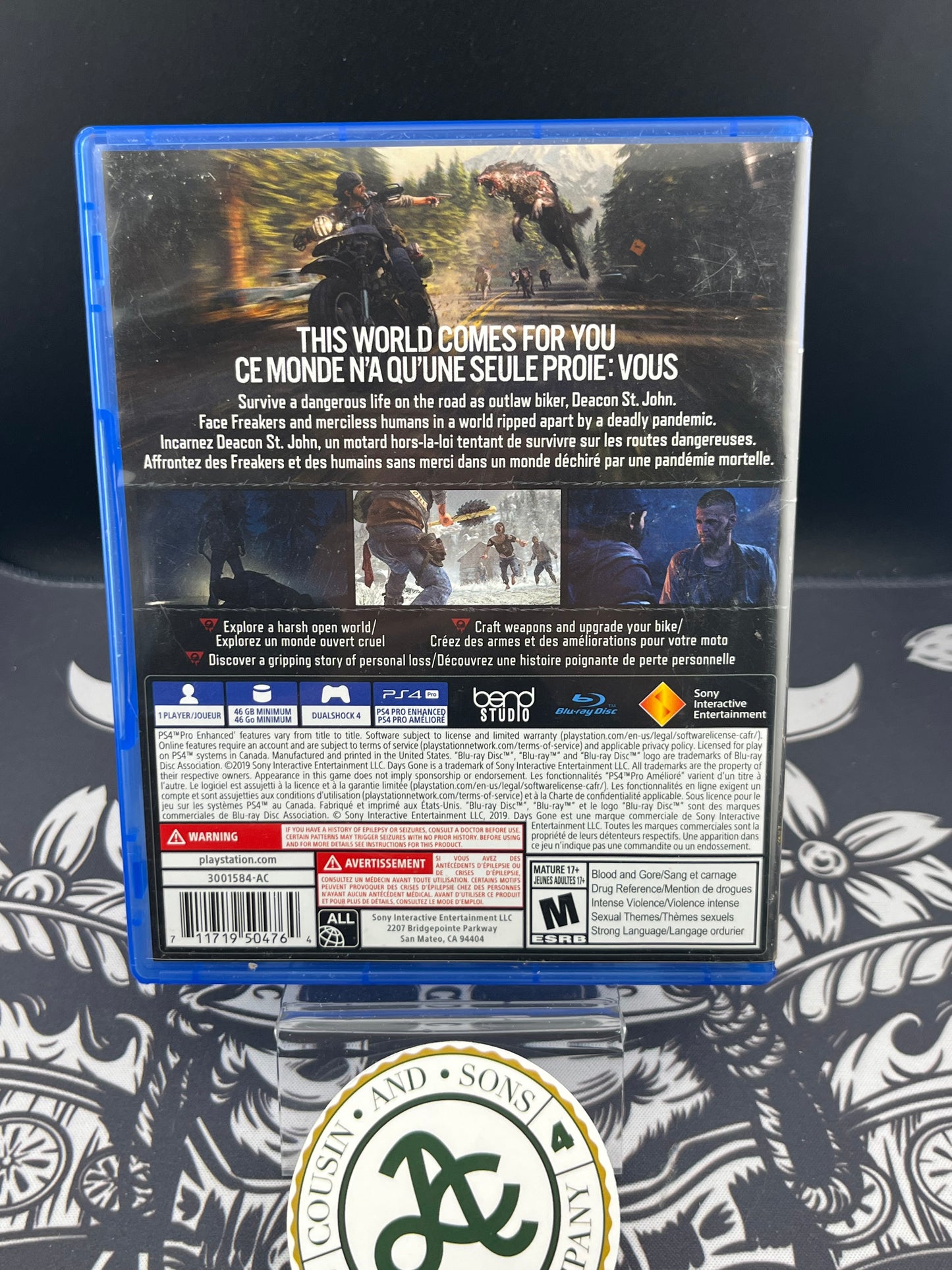 Days Gone PS4 CIB
