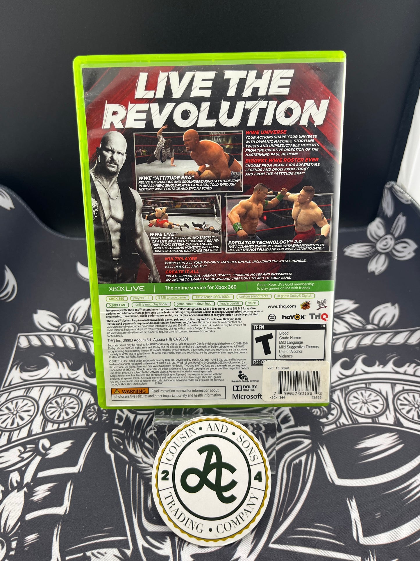 WWE 13 Xbox 360 CIB