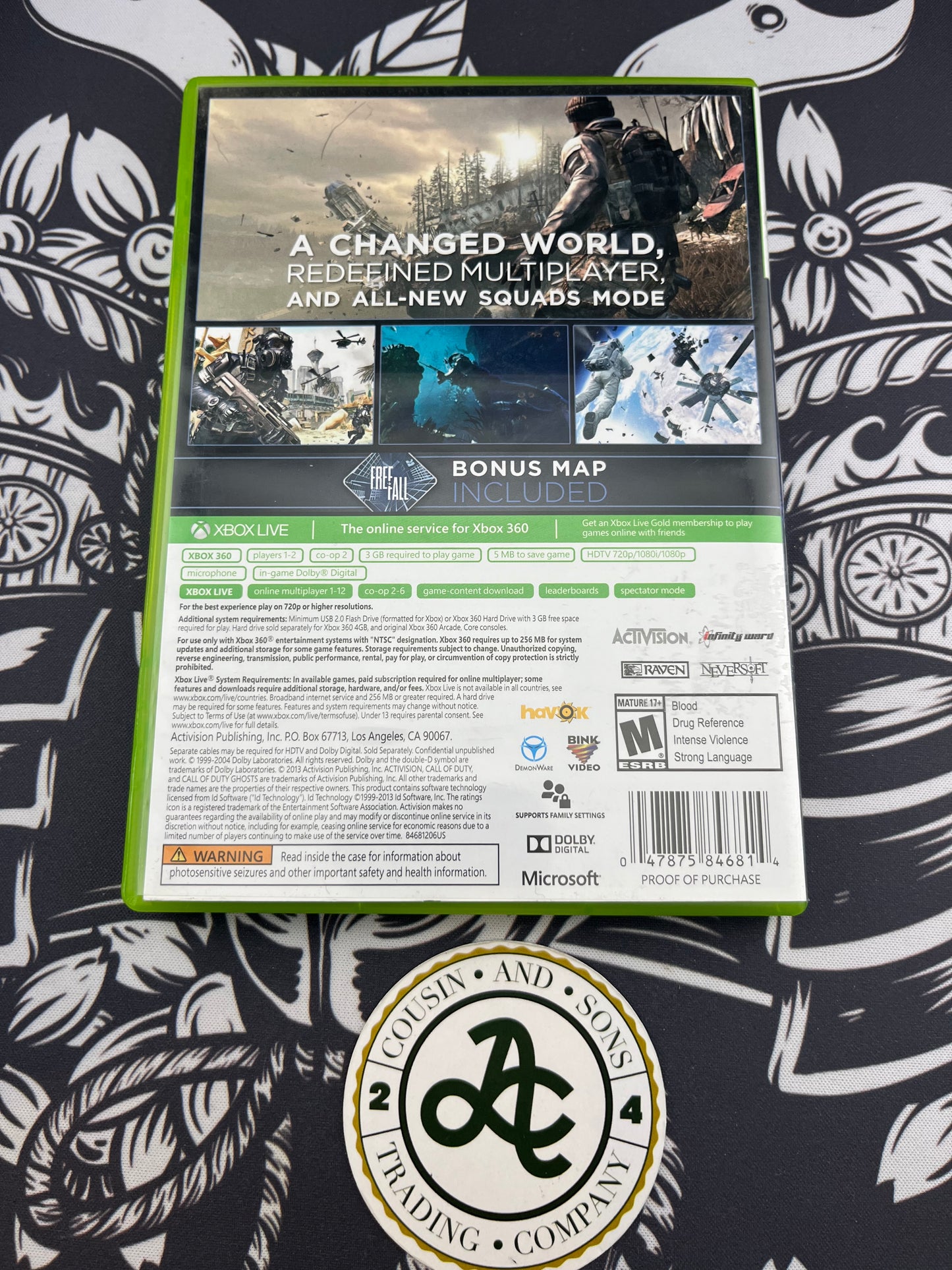 Call of Duty Ghost Xbox 360 CIB
