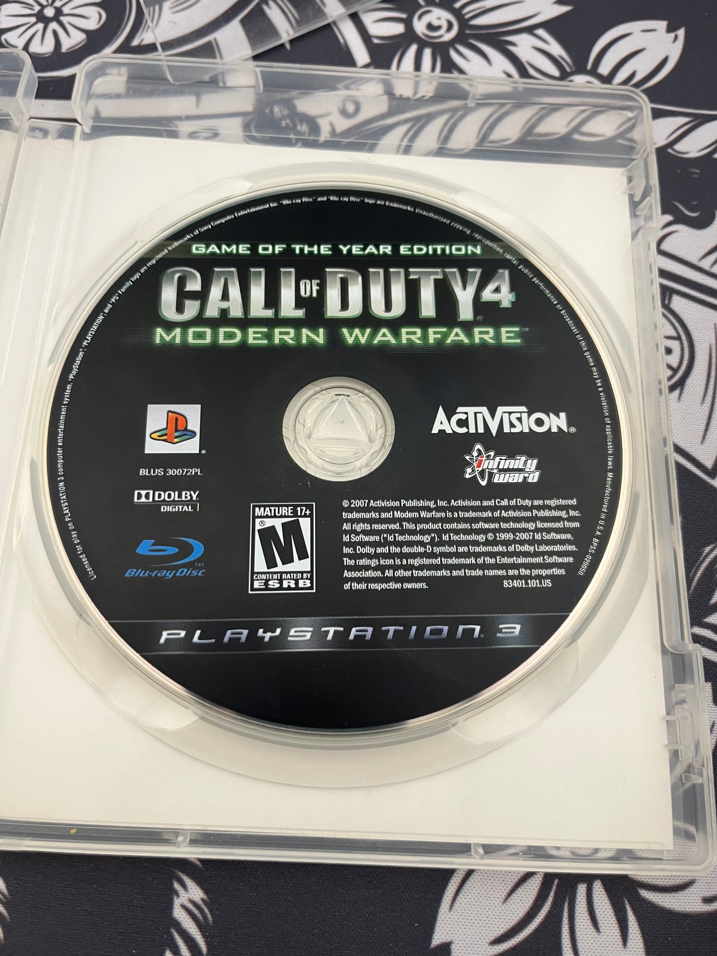 Call of Duty Modern Warfare MW GOTY PS3 CIB