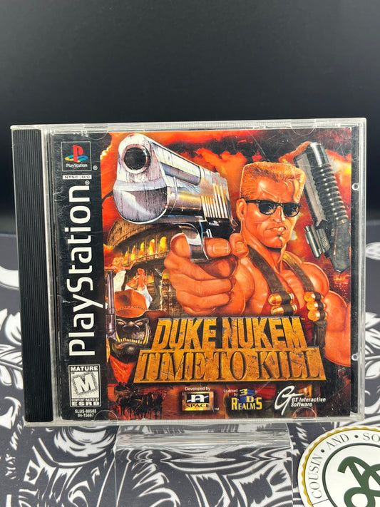 Duke Nukem Time To Kill PS1 CIB