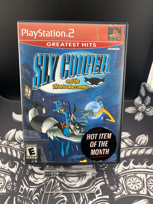 Sly Cooper and the Thievius Racconus Greatest Hits PS2 CIB