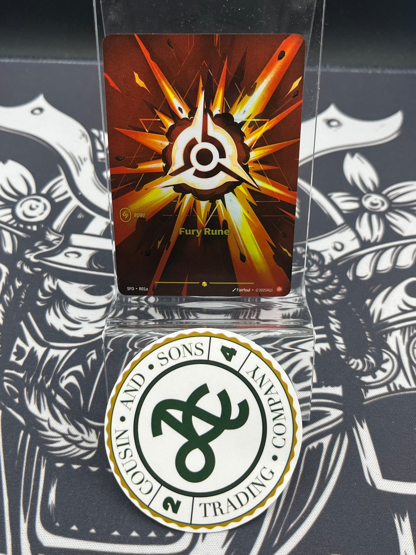 Riftbound TCG - Fury Rune (Alternate Art) - R01a - Spiritforged English NM