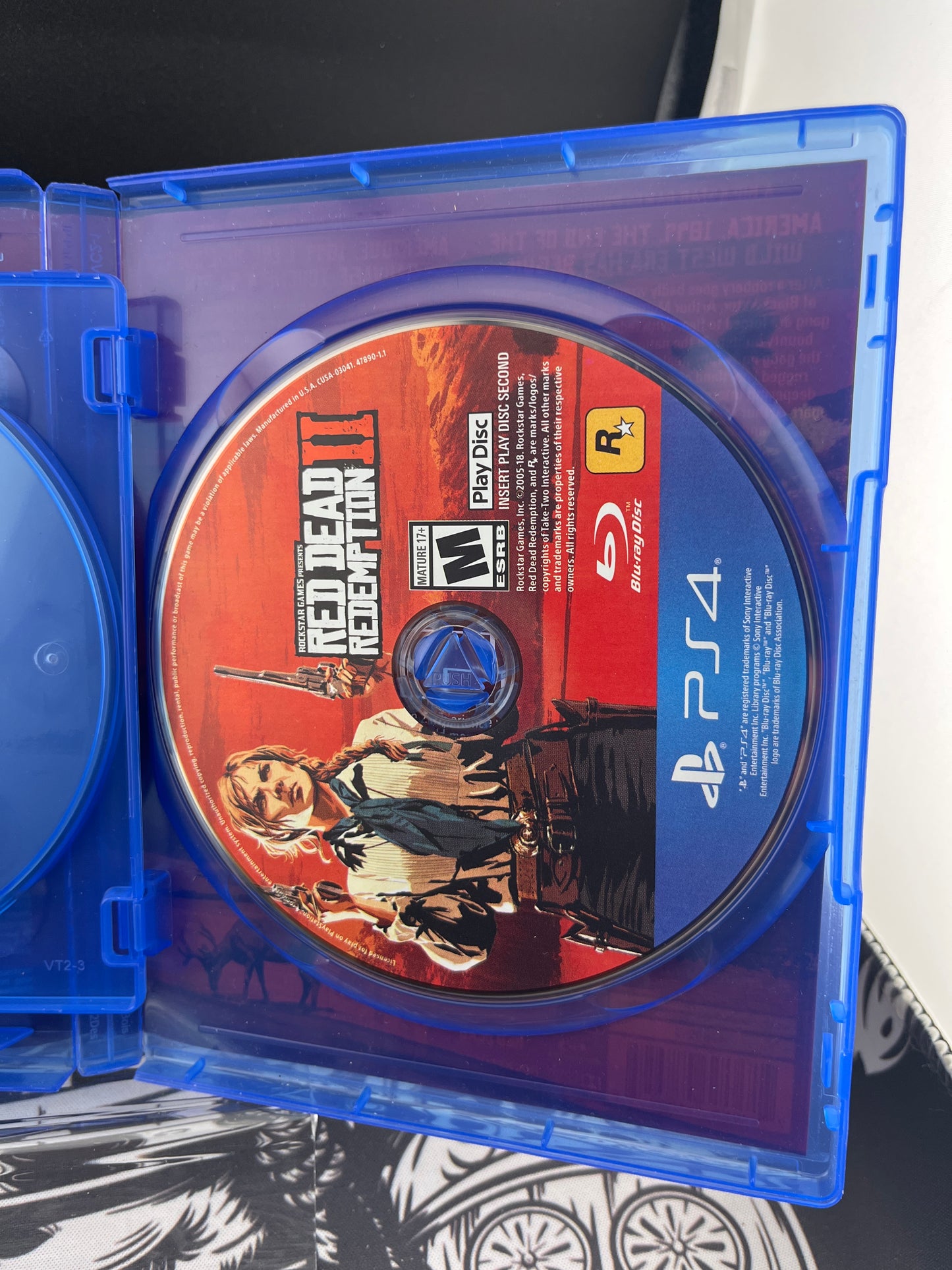 Red Dead Redemption 2 PS4 No Manual