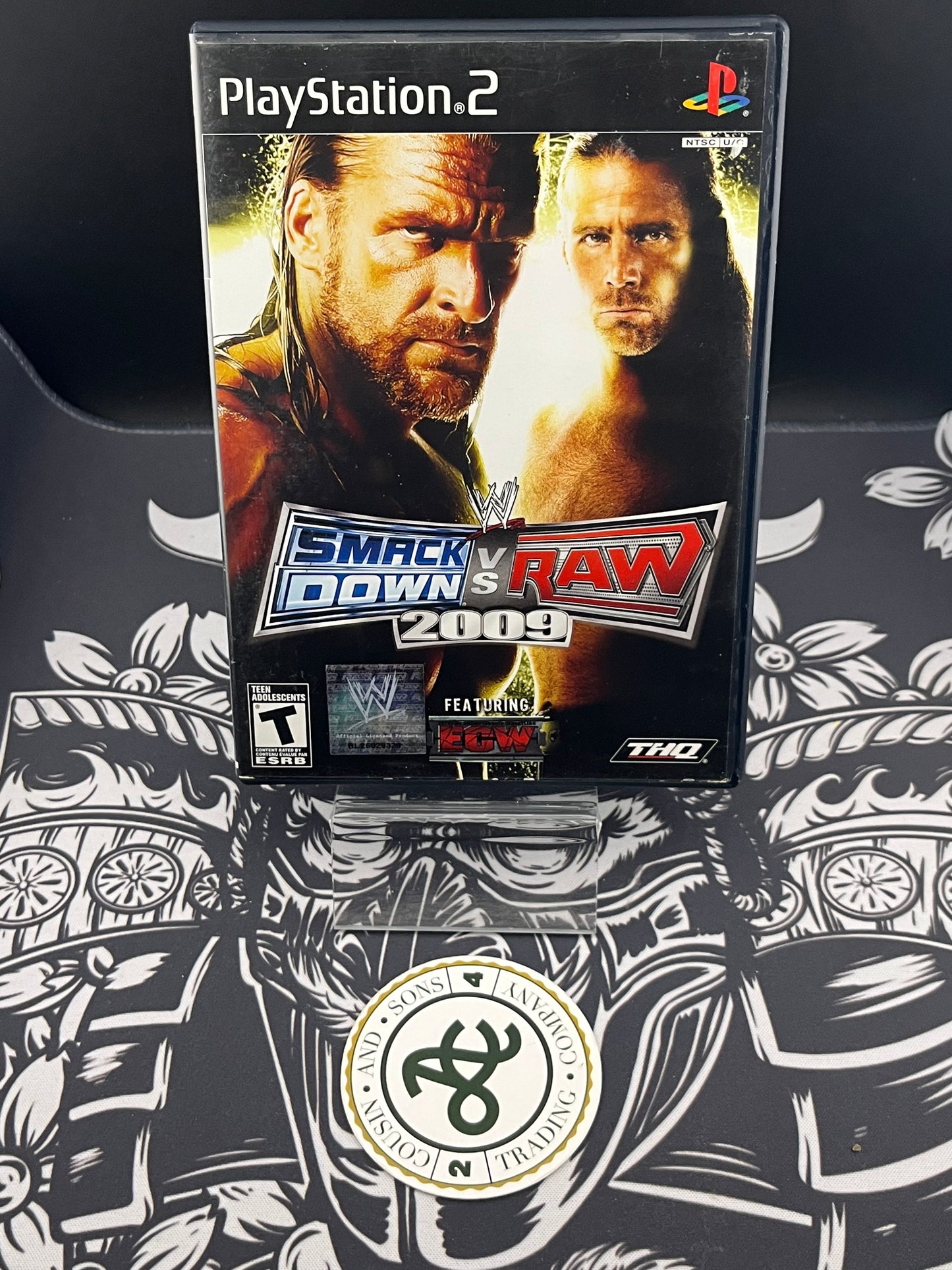 Smackdown vs Raw wwe 2009 ps2 CIB